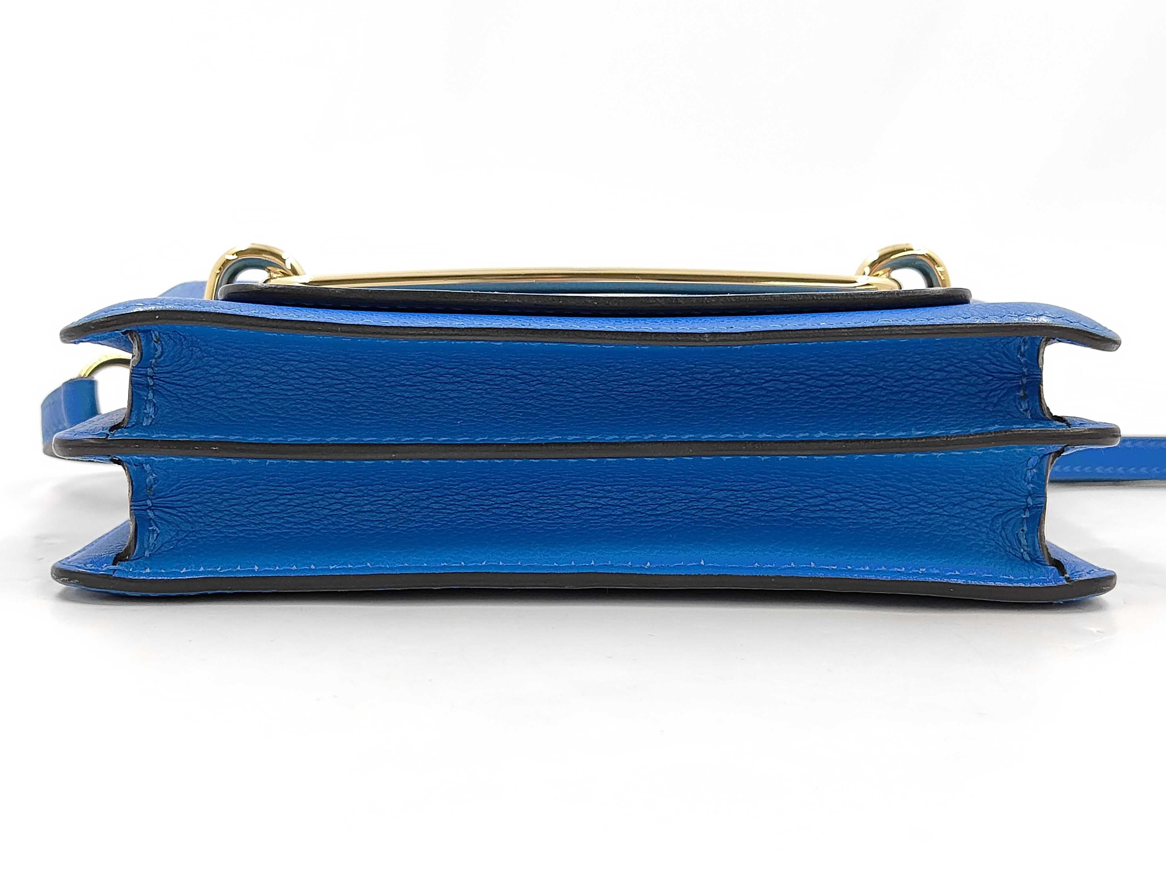 Sac Lauris Mini Evercolor Gold Hardware Shoulder Bag (X Stamp) — view 7