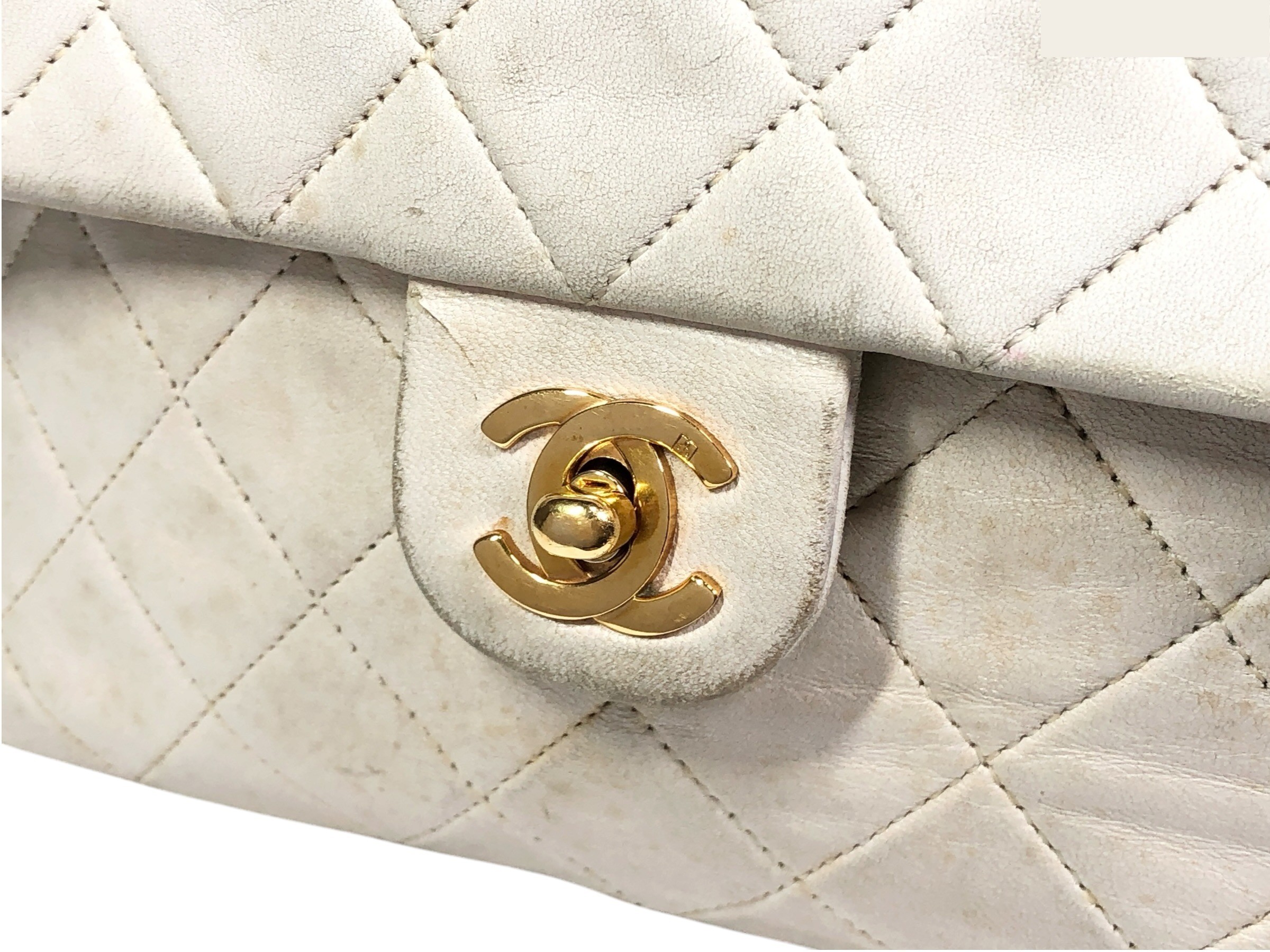 full flap matelassé chain shoulder bag — view 2