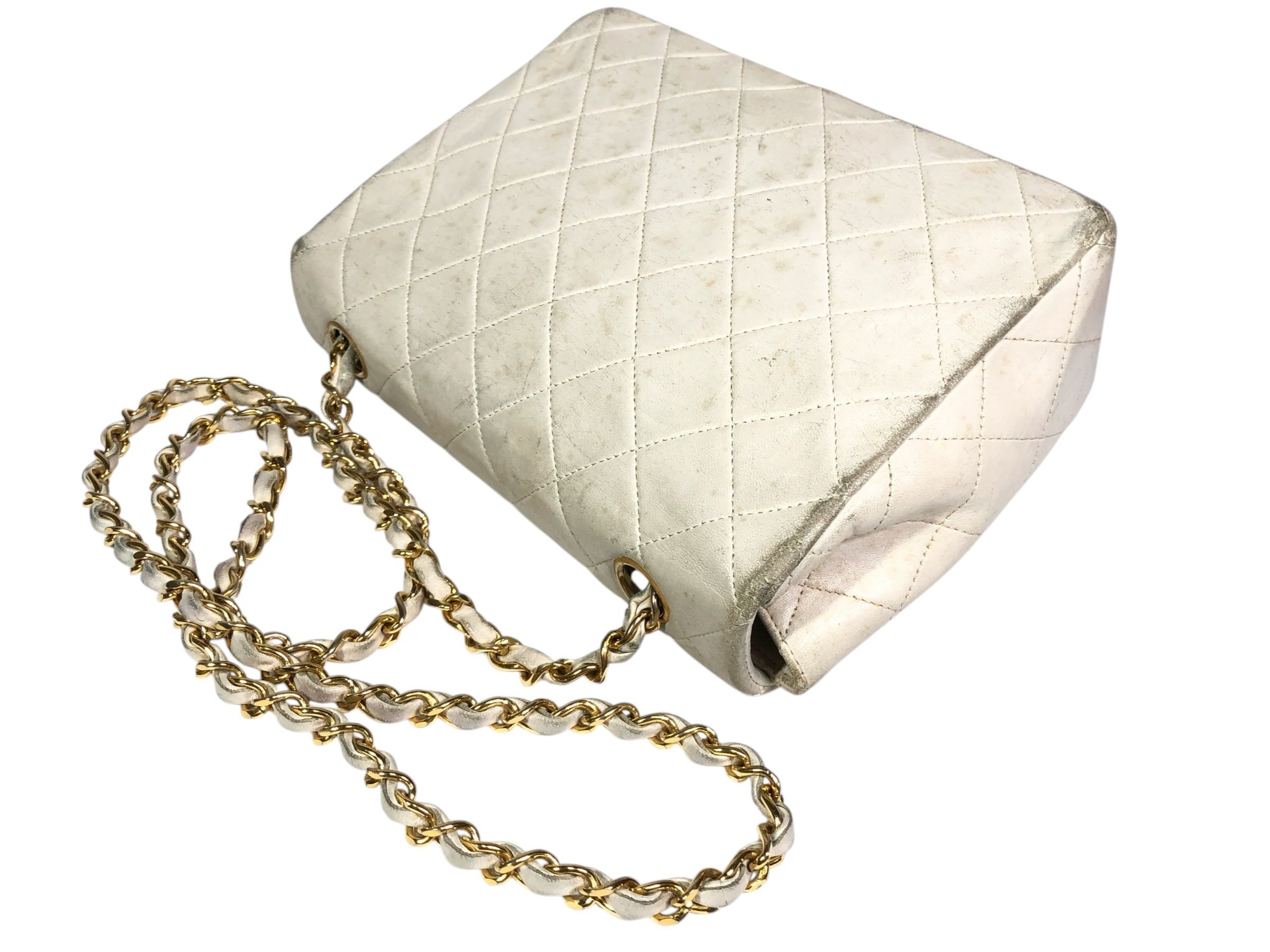 full flap matelassé chain shoulder bag — view 7