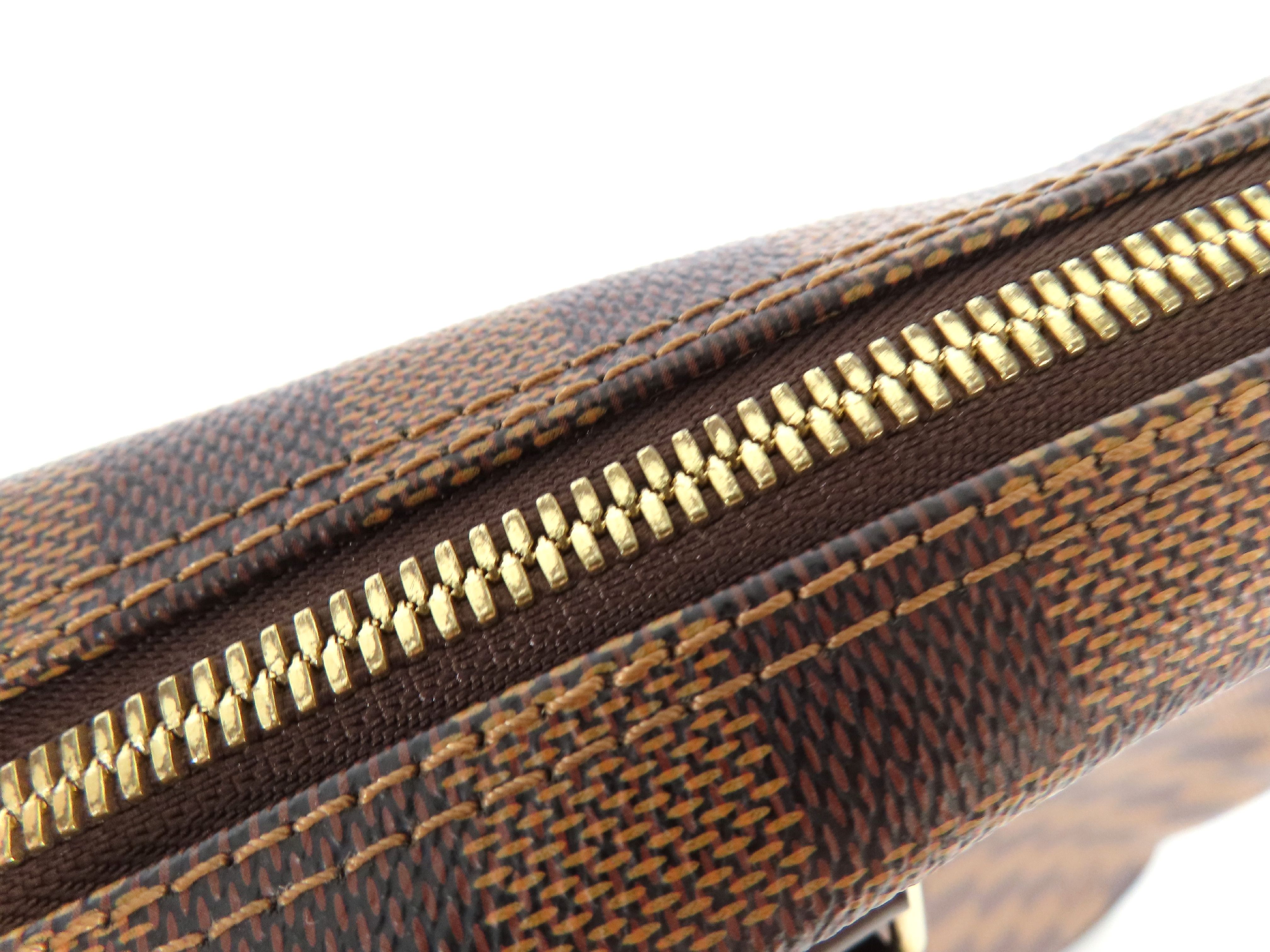Damier ID- Damier Porte Document Voyages Canvas N41124 RI0110 Brown #RI0 Business Bag — view 8