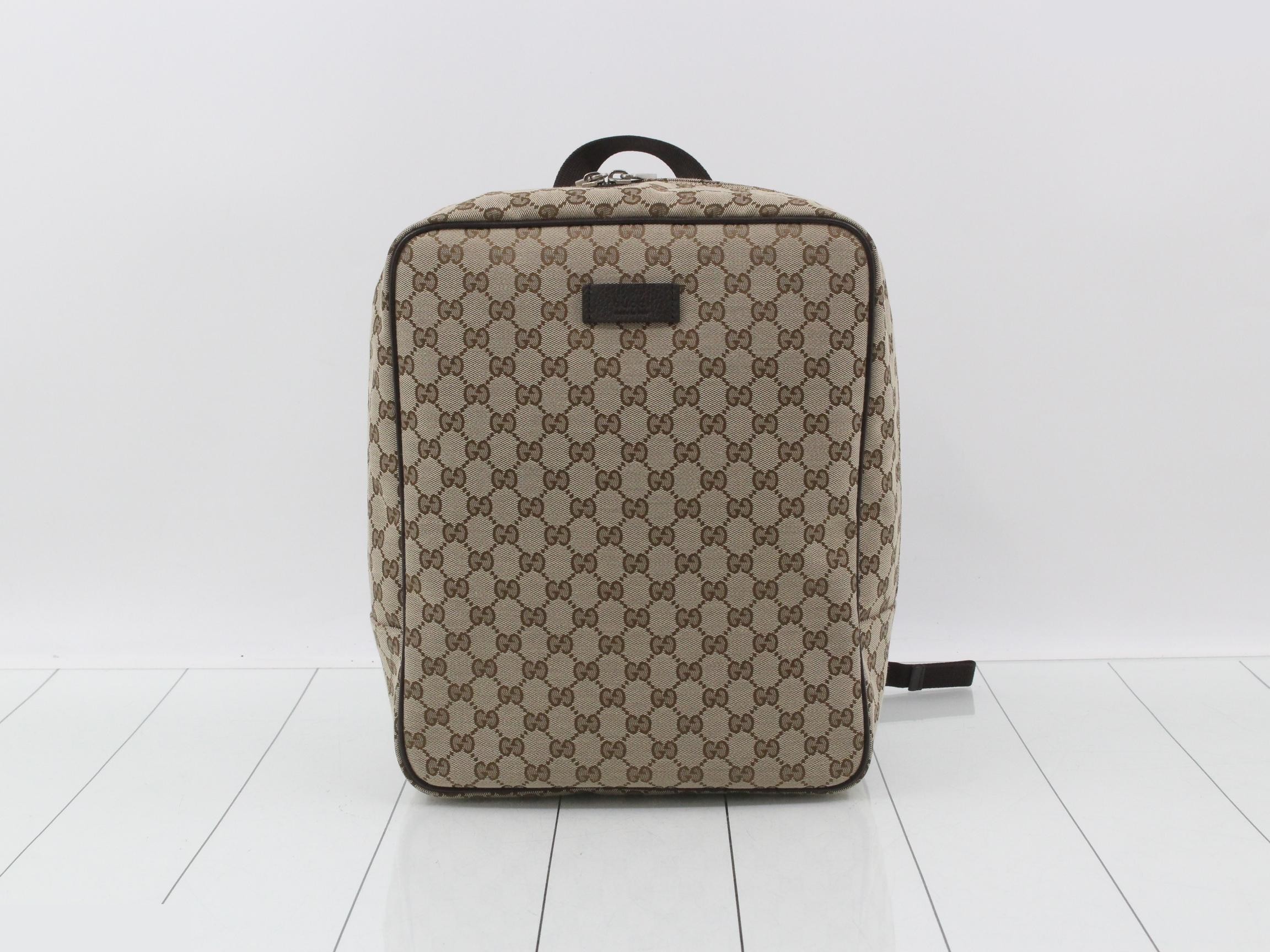 GG Canvas (Bag) - Backpack - Brown