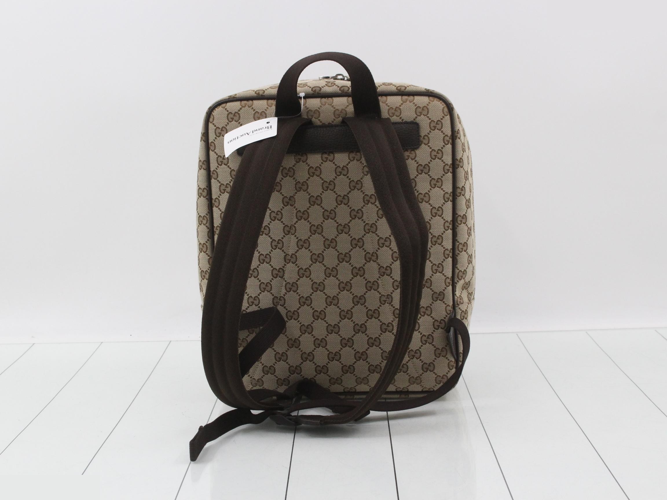 GG Canvas (Bag) - Backpack - Brown — view 2