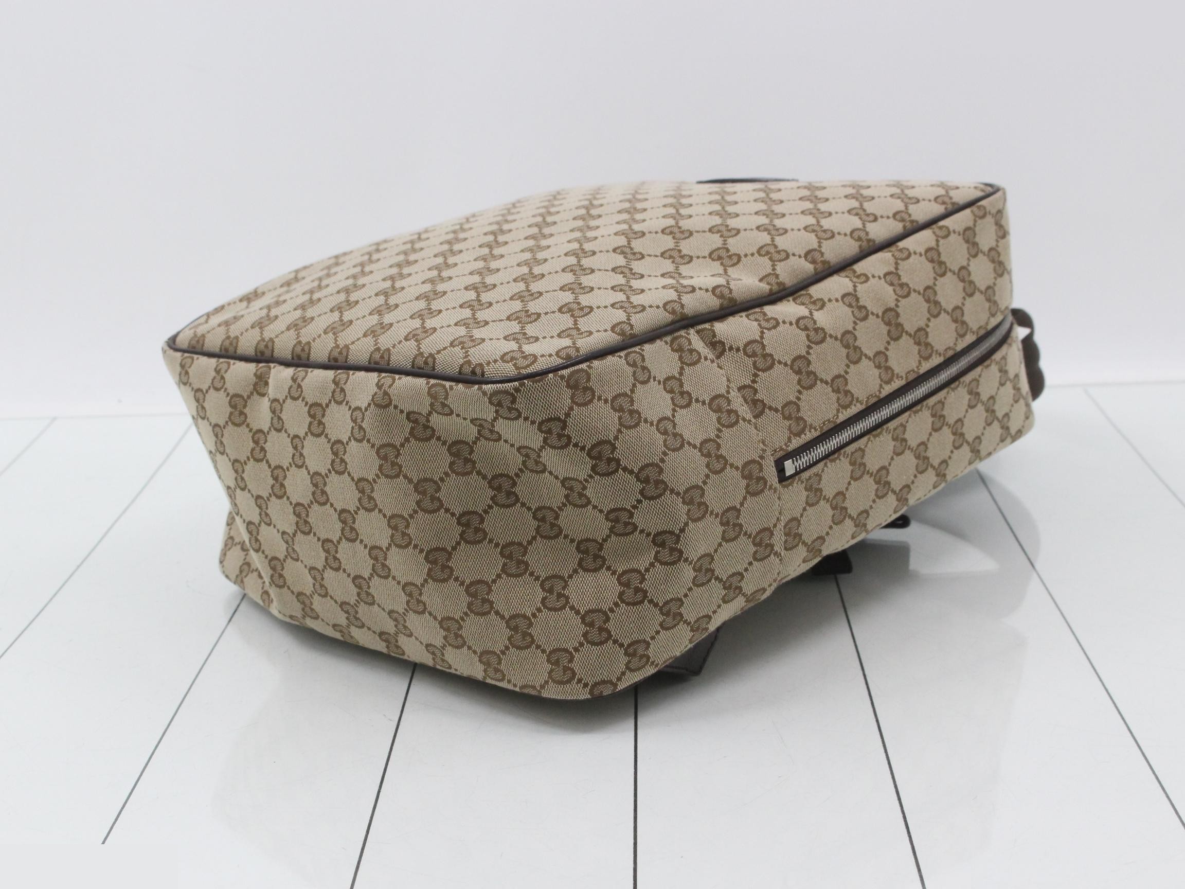 GG Canvas (Bag) - Backpack - Brown — view 6