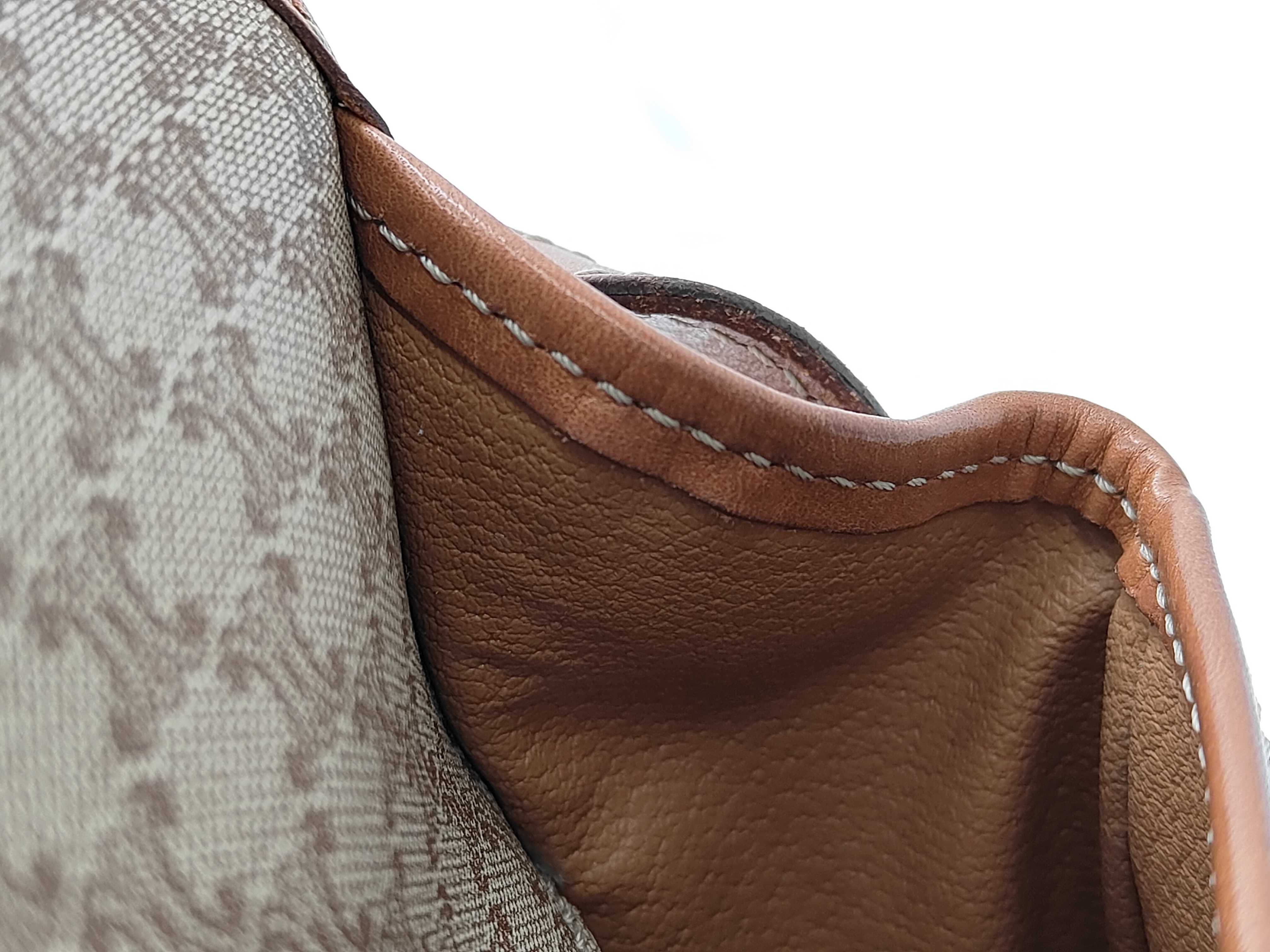Macadam Shoulder Bag, Coated Canvas, Beige Shoulder Bag — view 14
