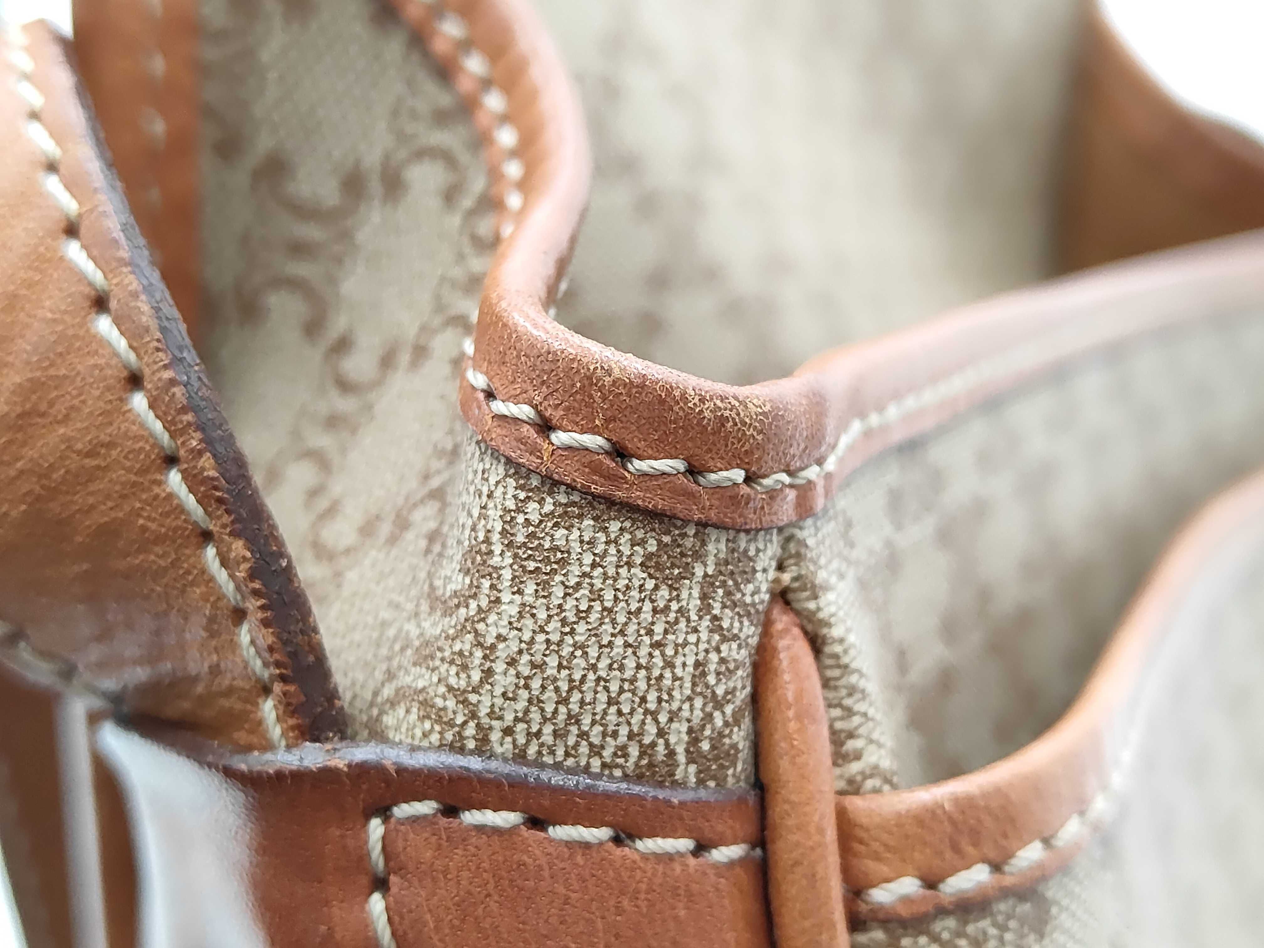 Macadam Shoulder Bag, Coated Canvas, Beige Shoulder Bag — view 15