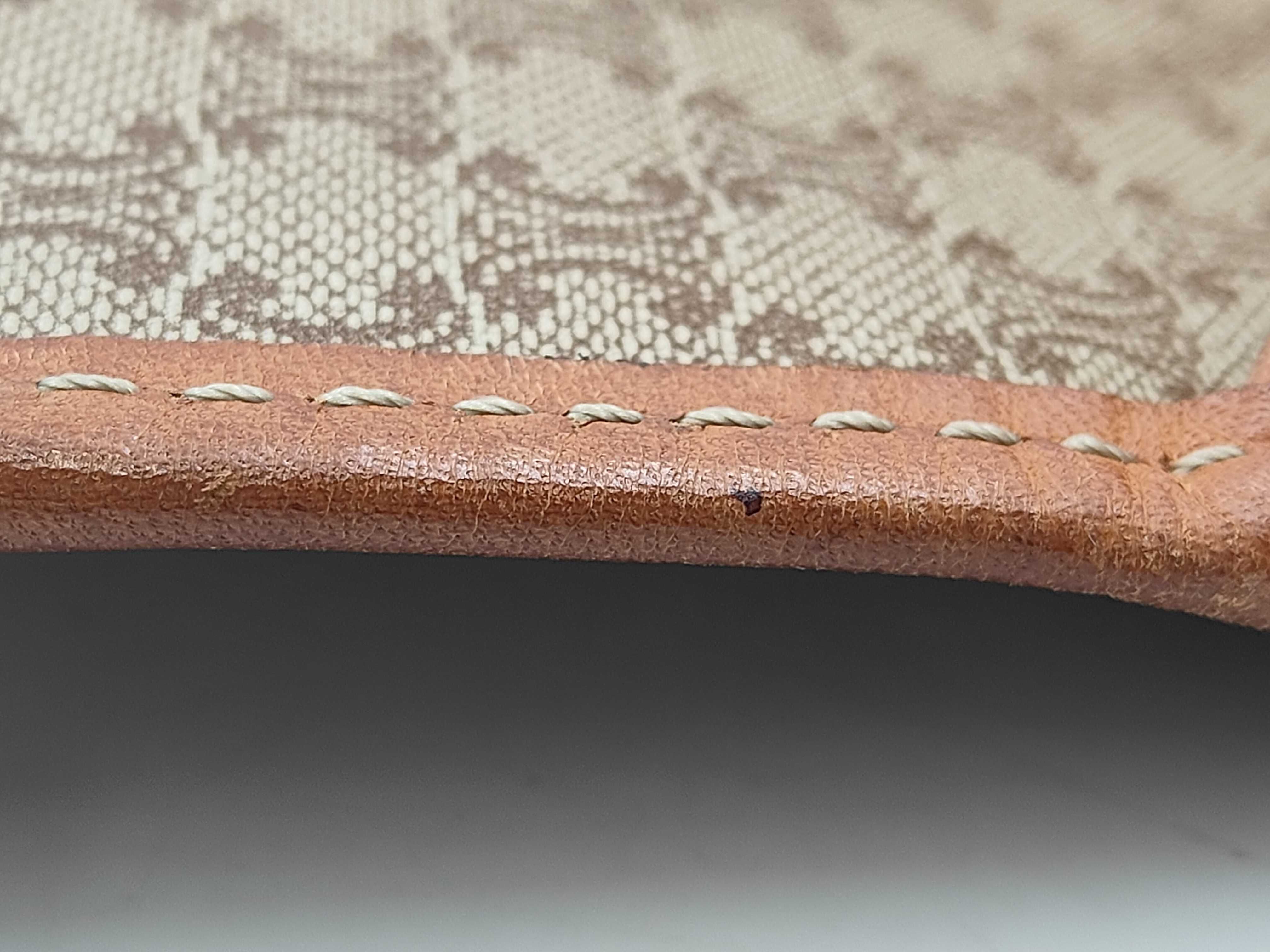 Macadam Shoulder Bag, Coated Canvas, Beige Shoulder Bag — view 10
