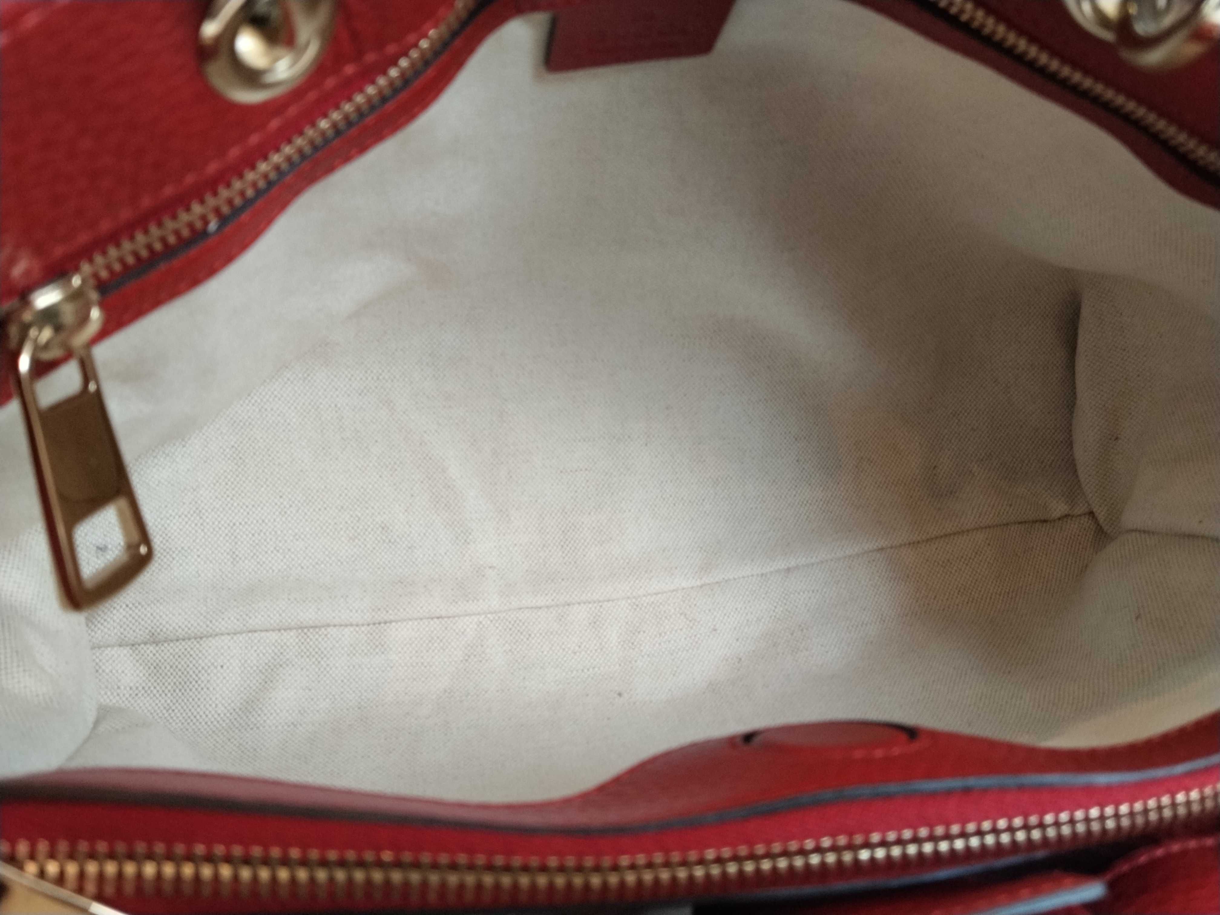 Bamboo Shopper Leather Handbag — view 11