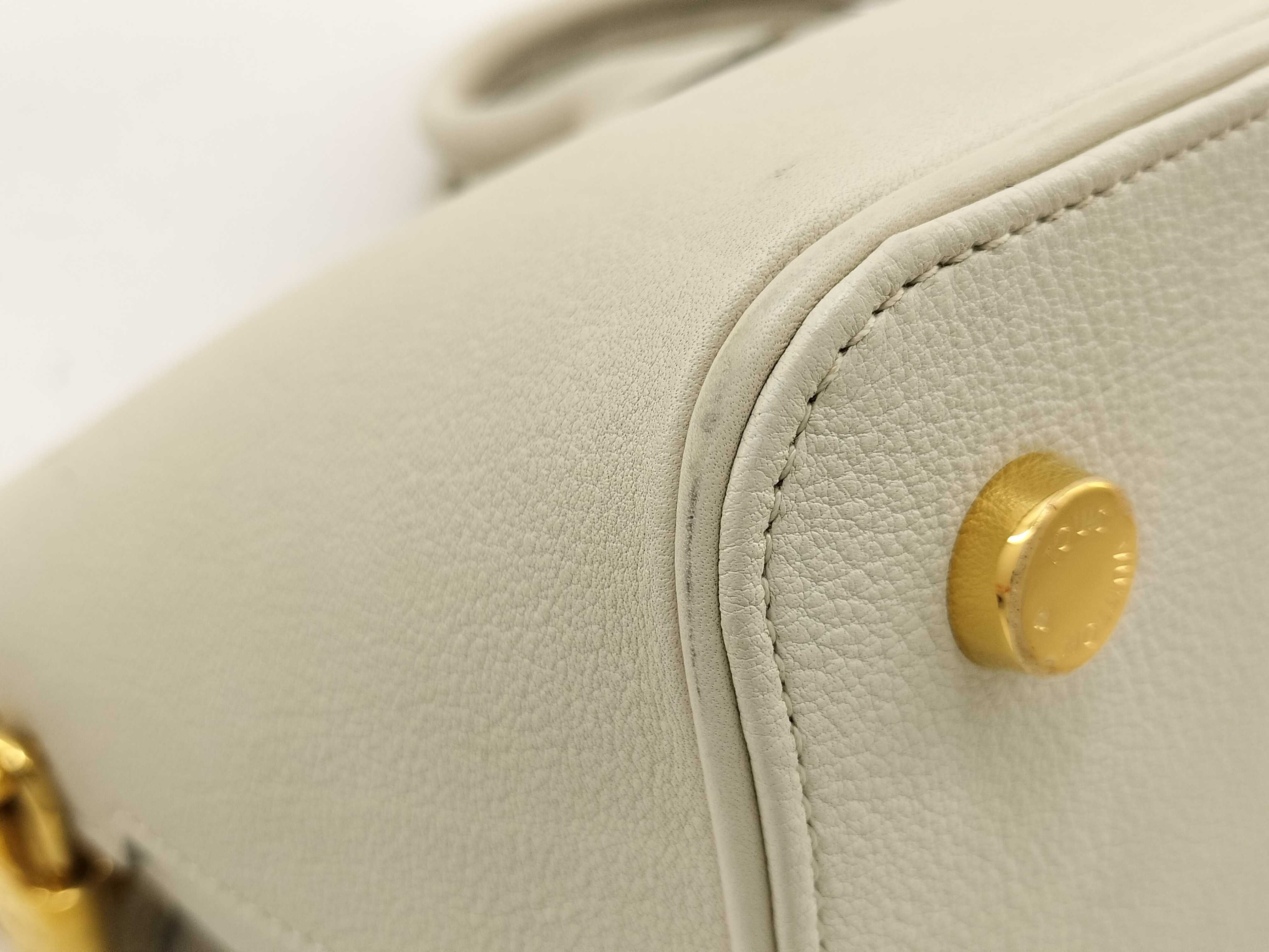 Special Order Automaro Kinerie Handbag, Grain Leather, Sticky, Personalized with Name — view 7