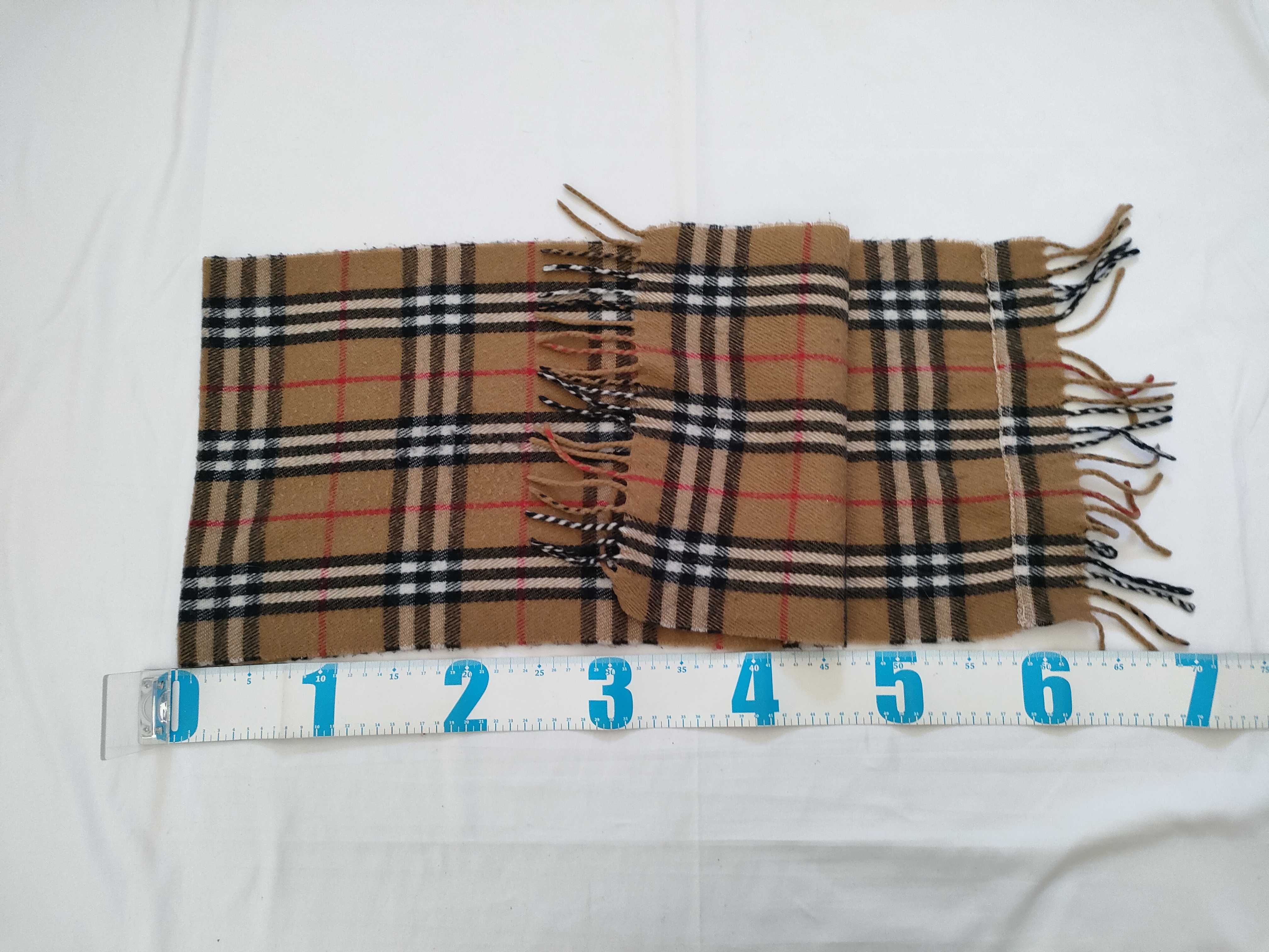 scarf, Nova check pattern, cashmere, and other accessories. — view 2