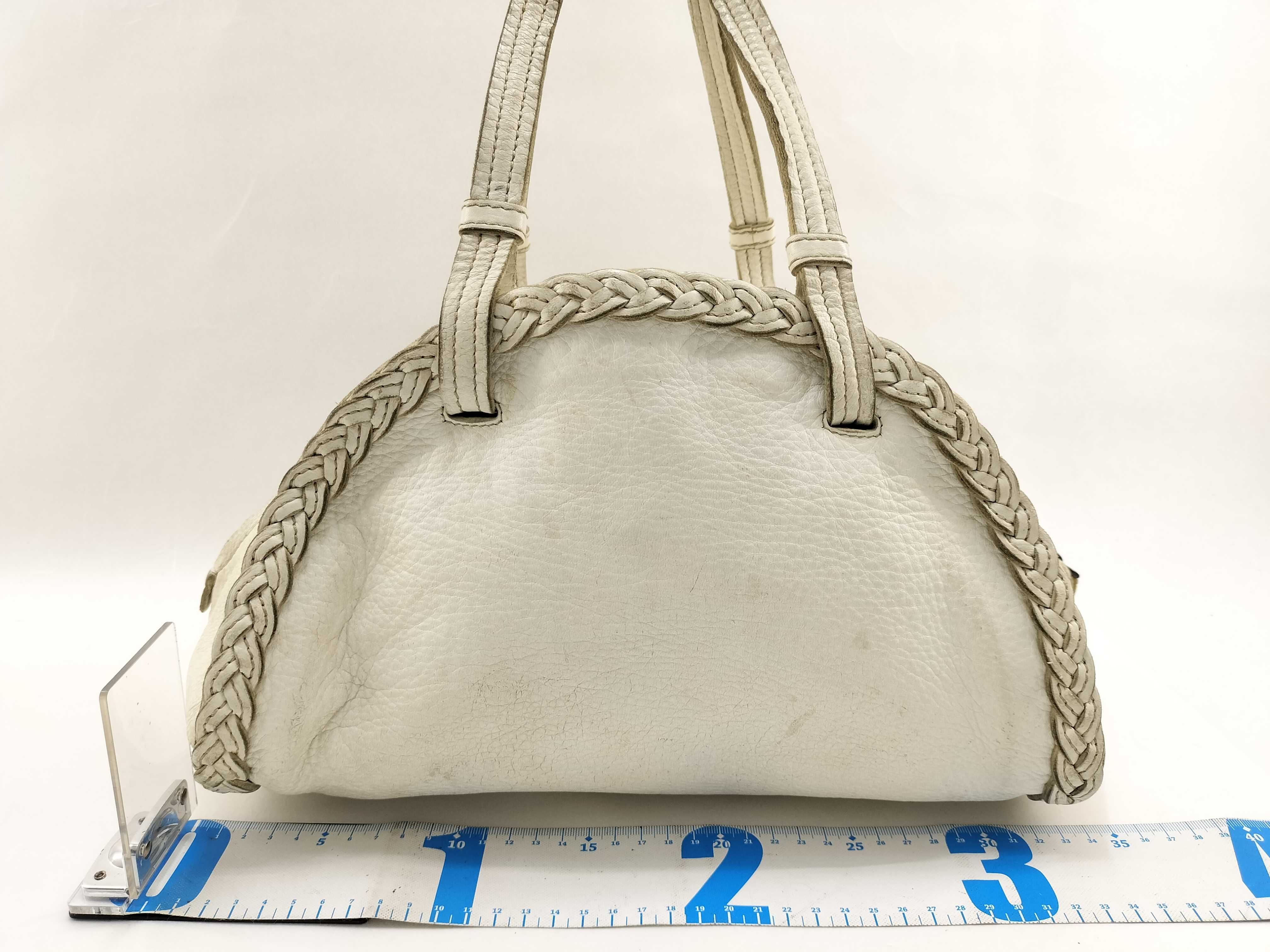 Intrecciato Woven Mini Boston Bag Handbag Leather Handbag — view 2