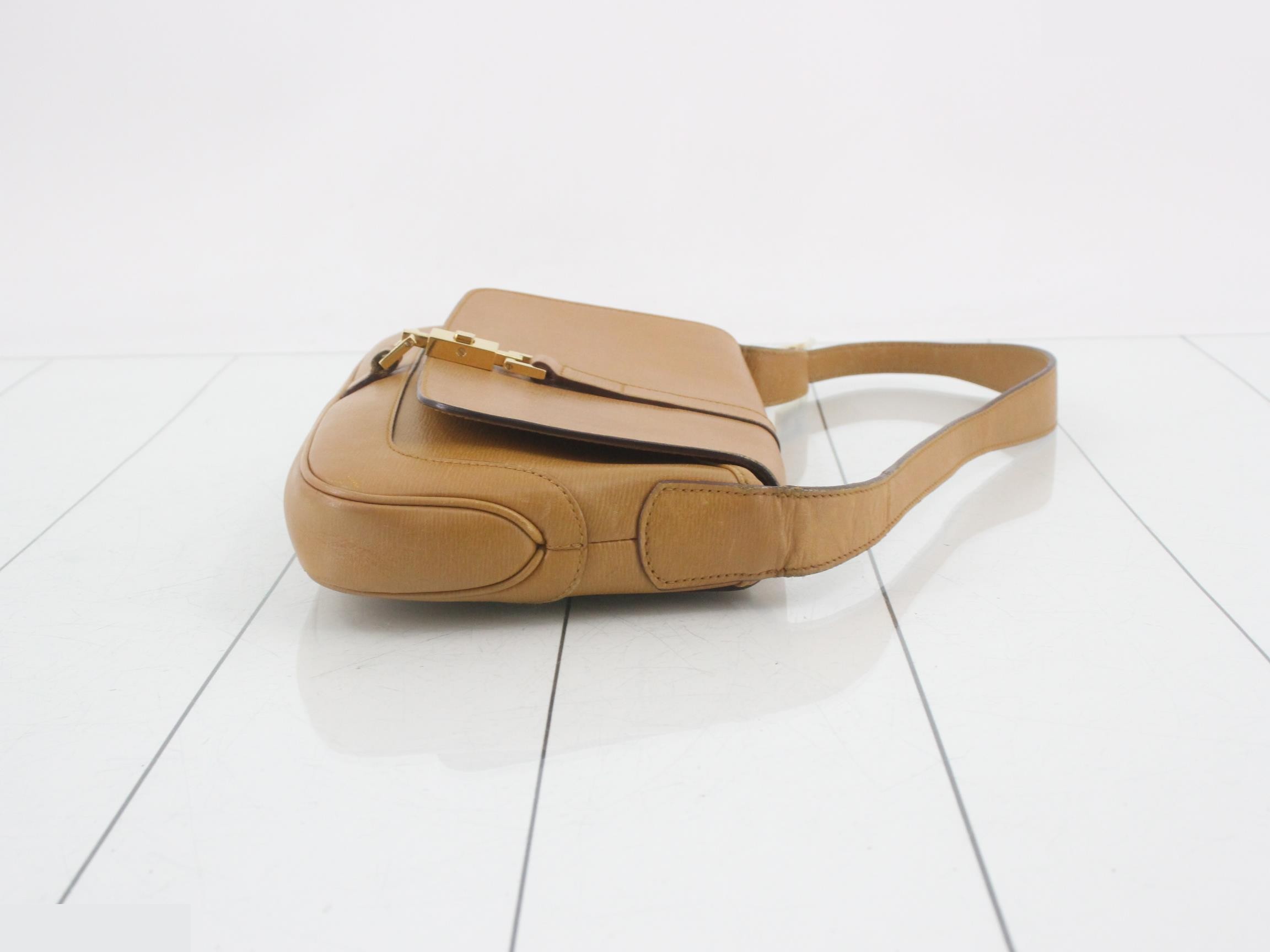 Jackie Beige Shoulder Bag — view 3