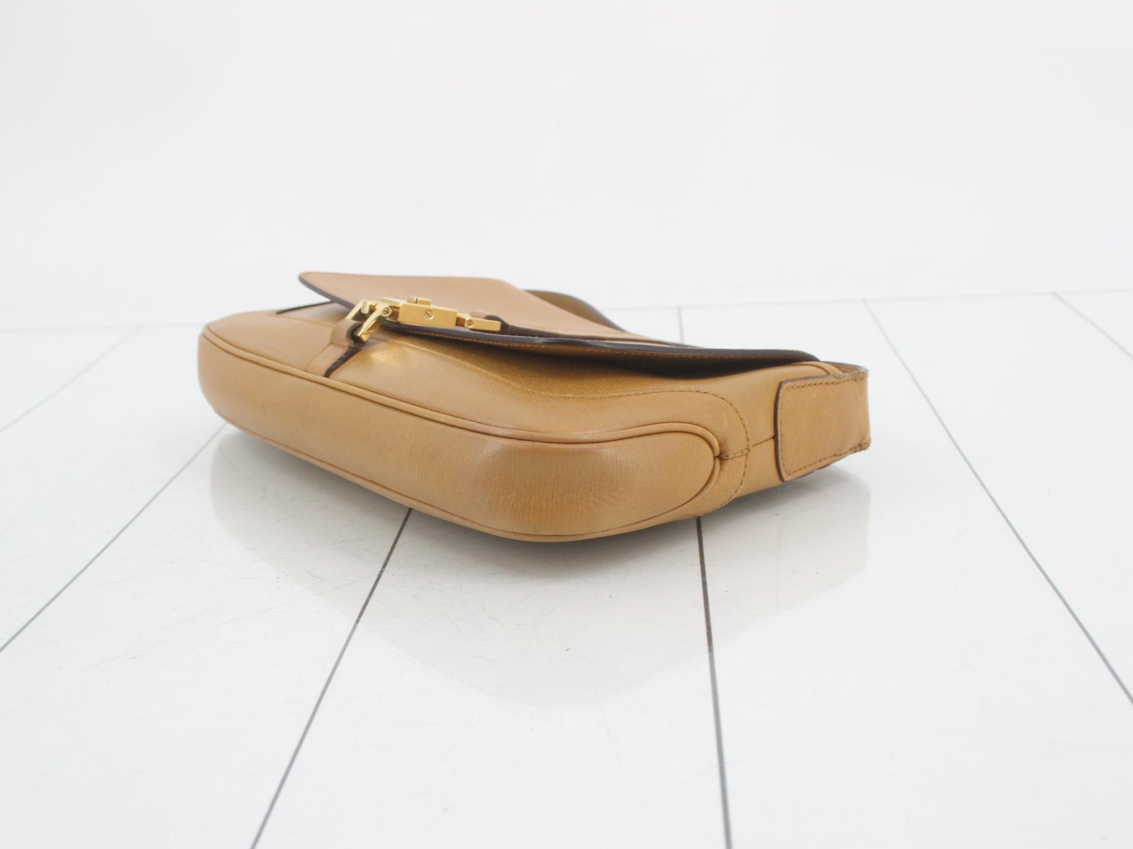 Jackie Beige Shoulder Bag — view 6