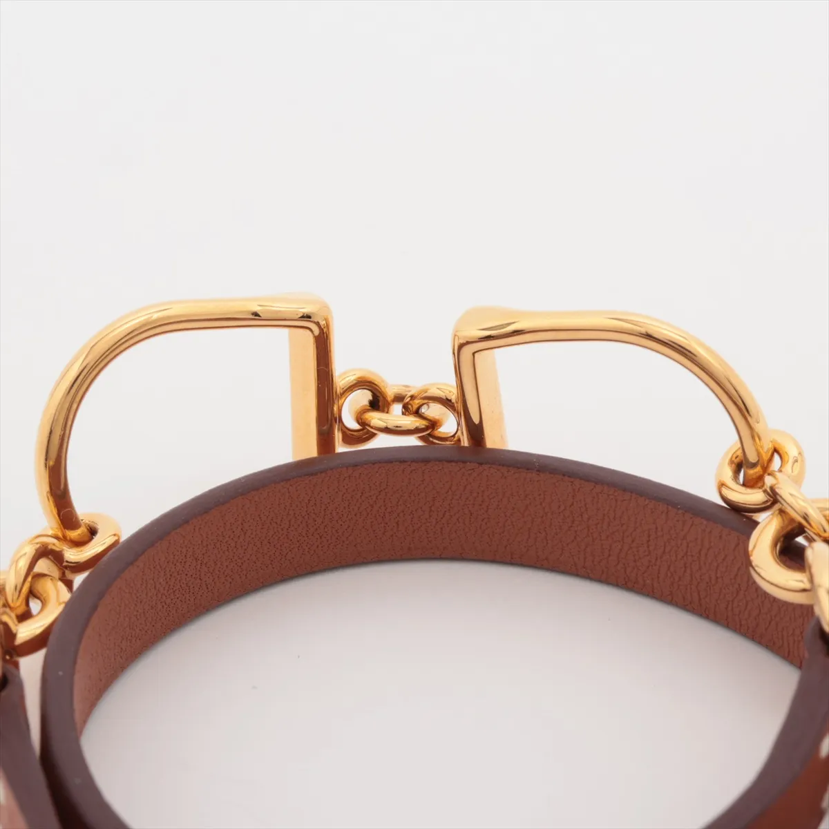 Etrier Double Tour A stamp: 2017 Bracelet T2 Leather Brown — view 3