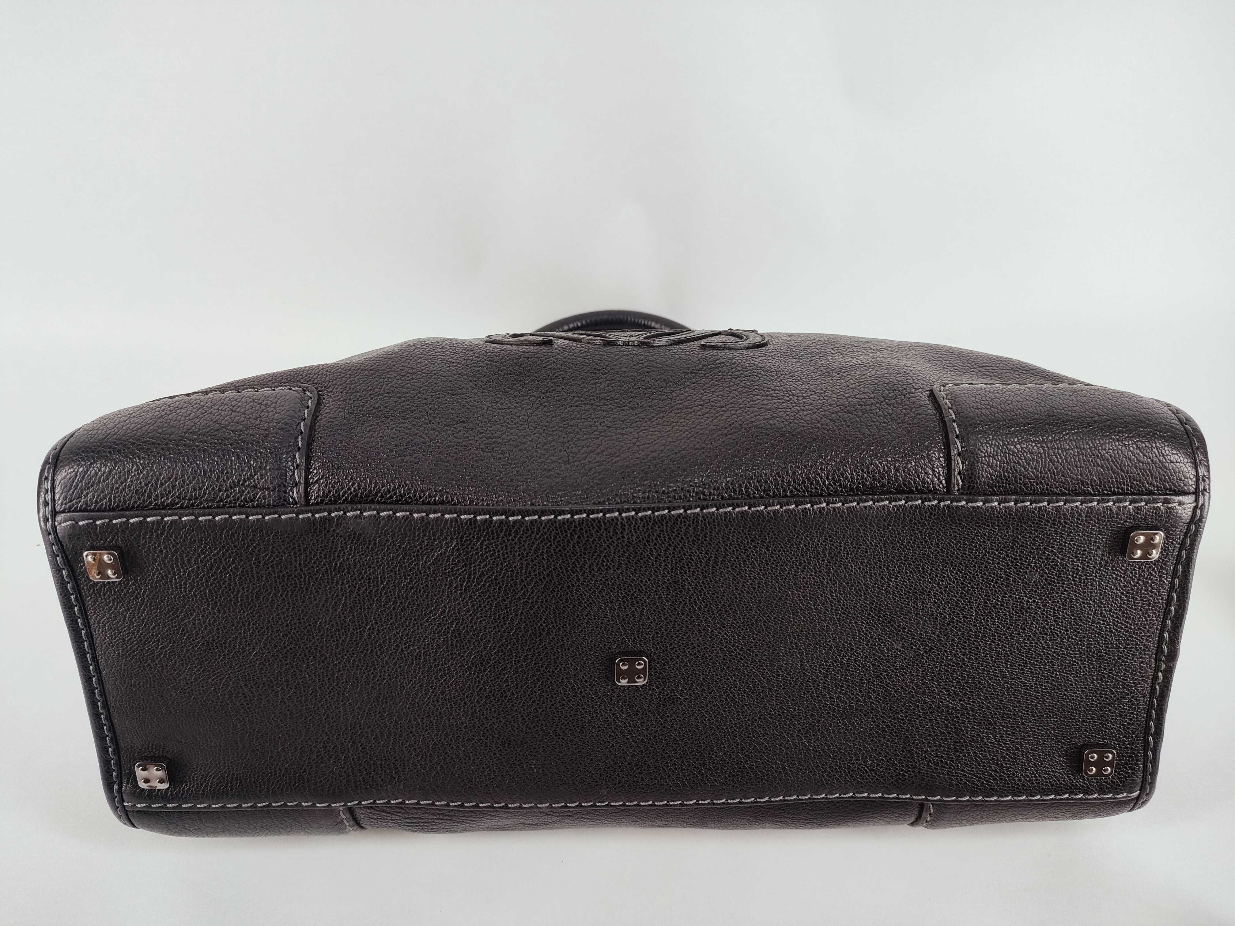 Amazona 36 Black Handbag Leather Handbag — view 7
