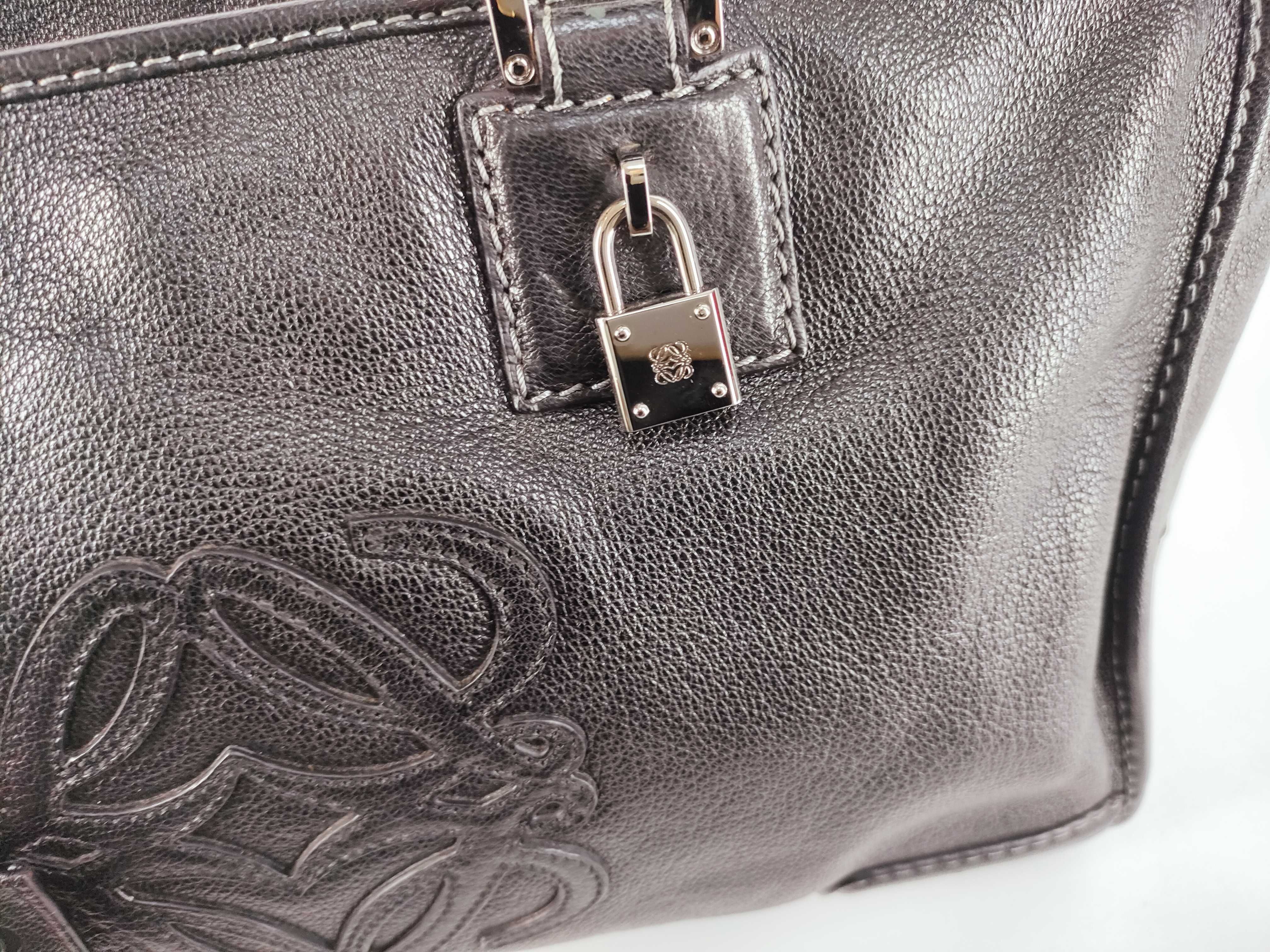 Amazona 36 Black Handbag Leather Handbag — view 8