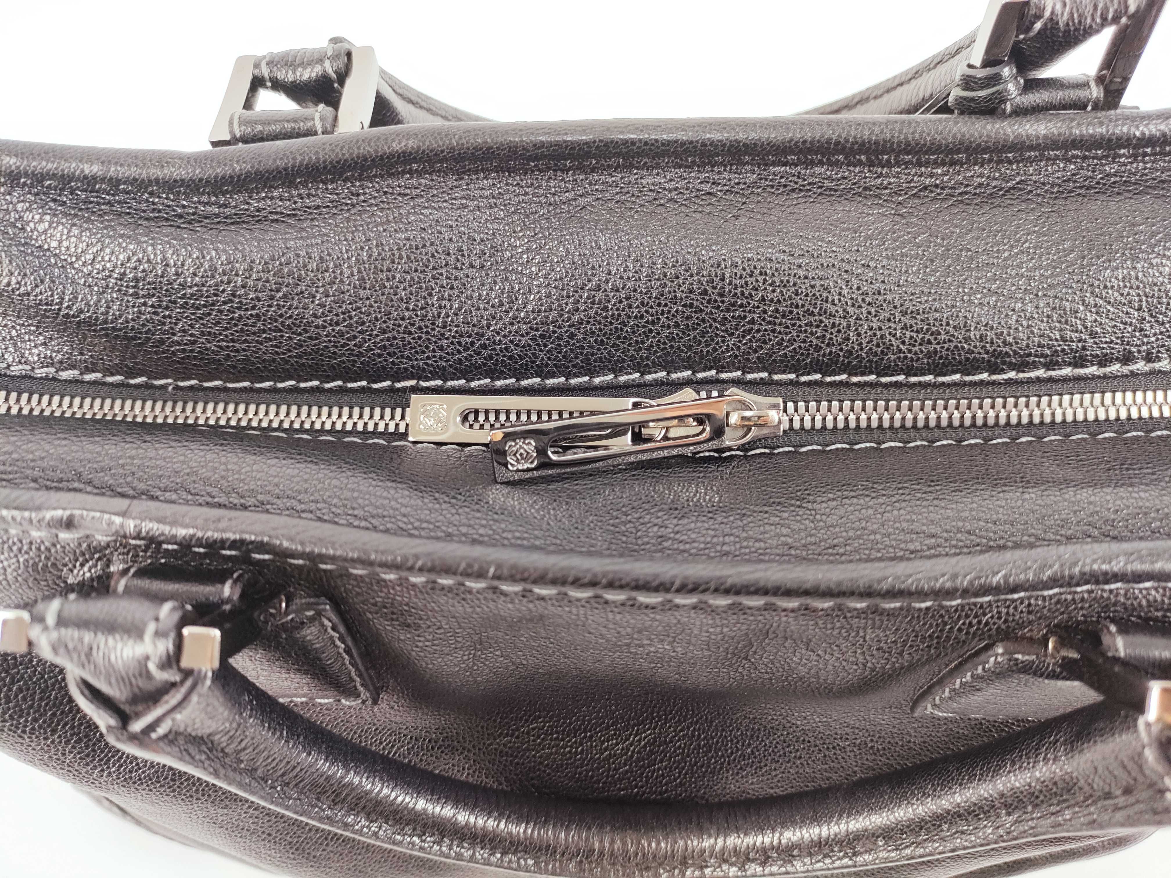 Amazona 36 Black Handbag Leather Handbag — view 9