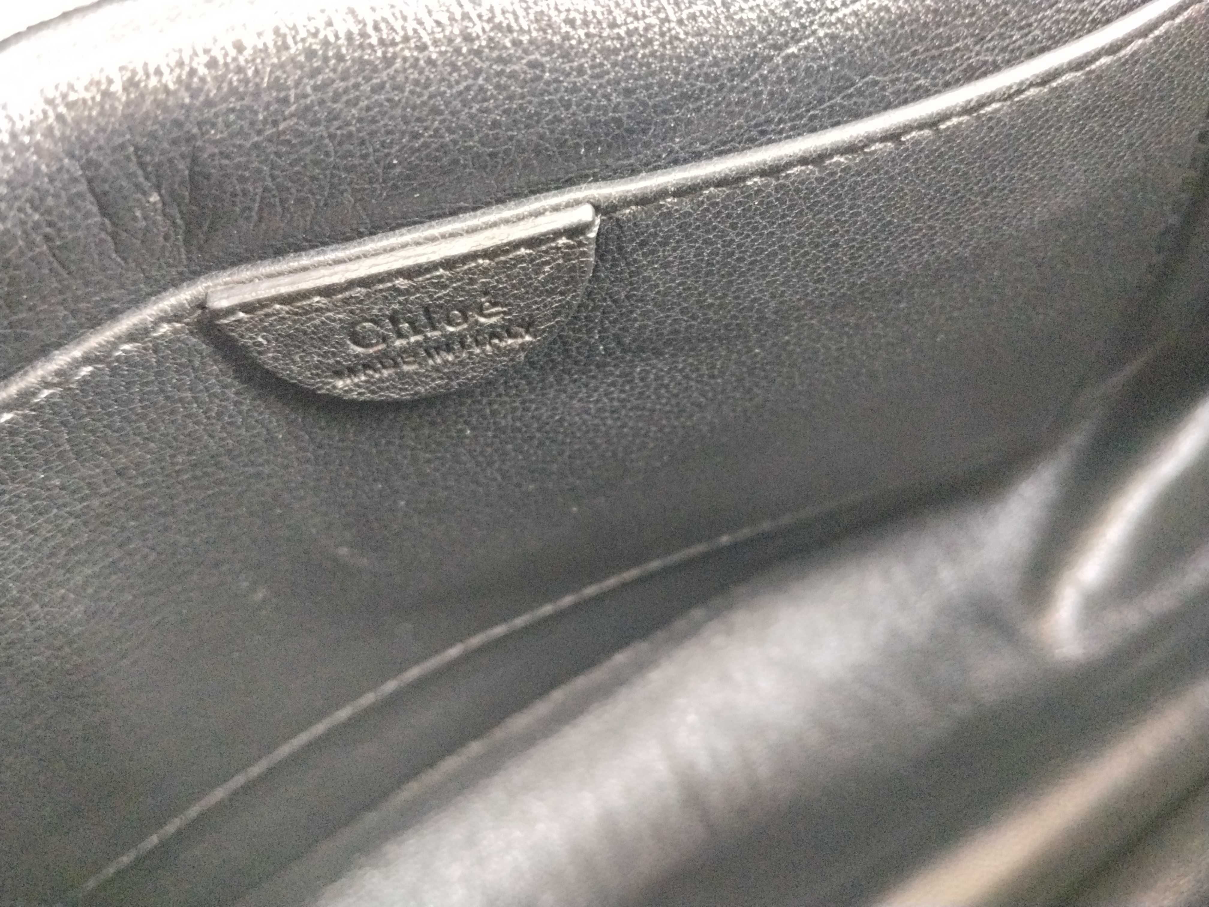 shoulder bag, leather, black. — view 11