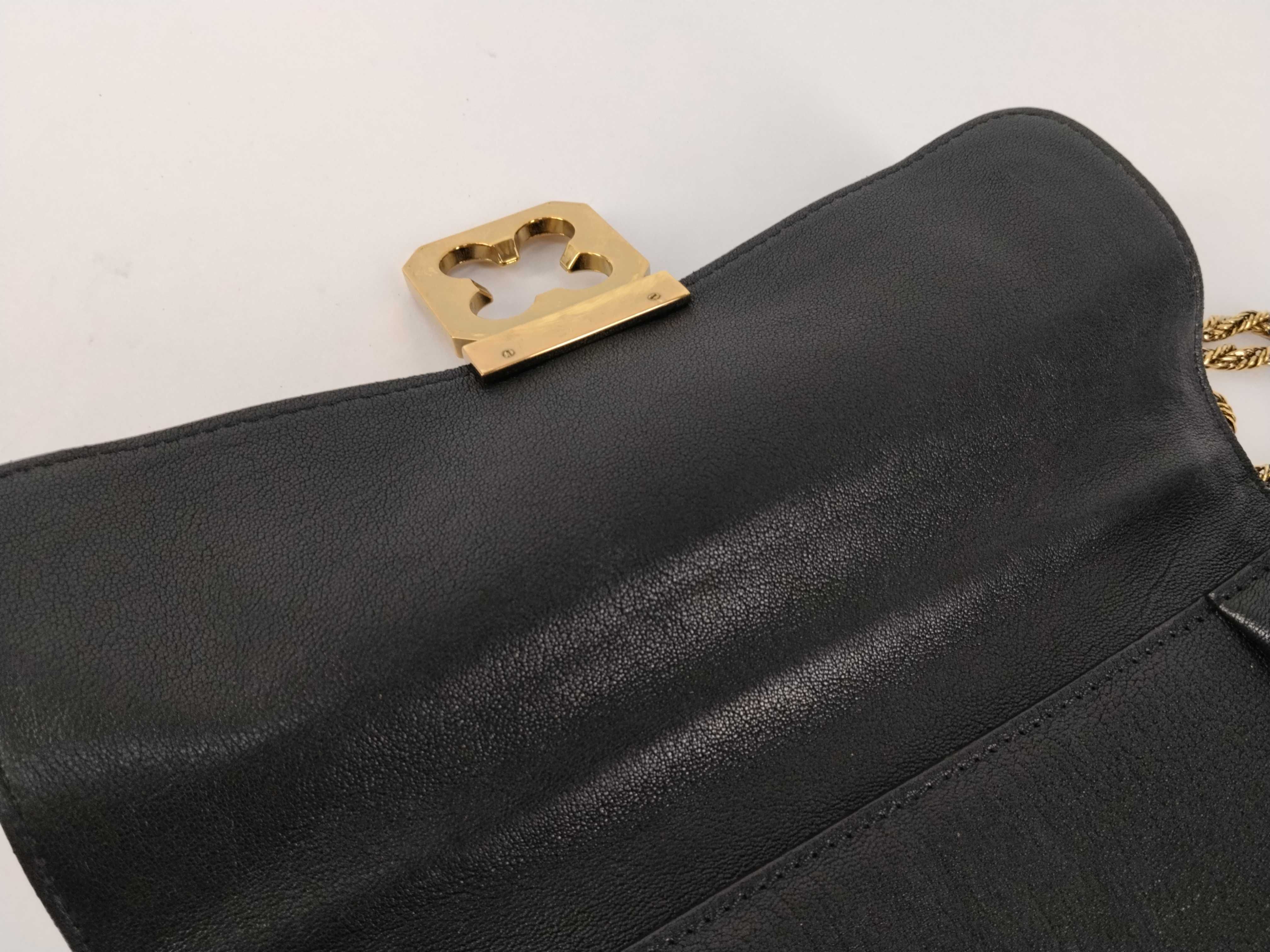 shoulder bag, leather, black. — view 9