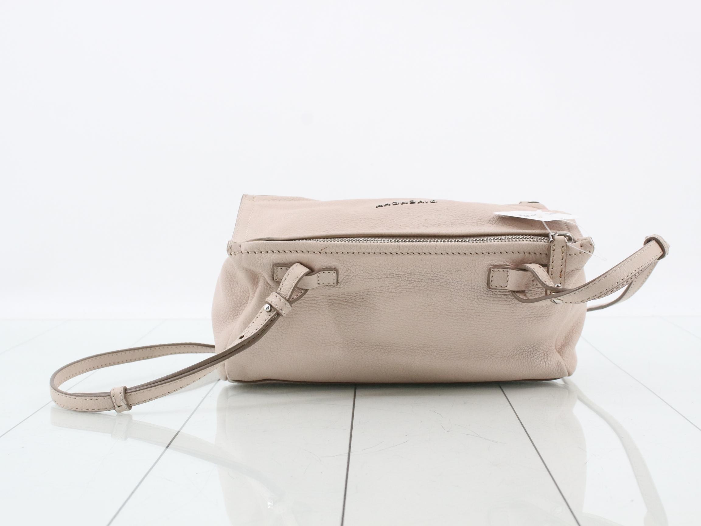 Mini shoulder bag, pink beige — view 2