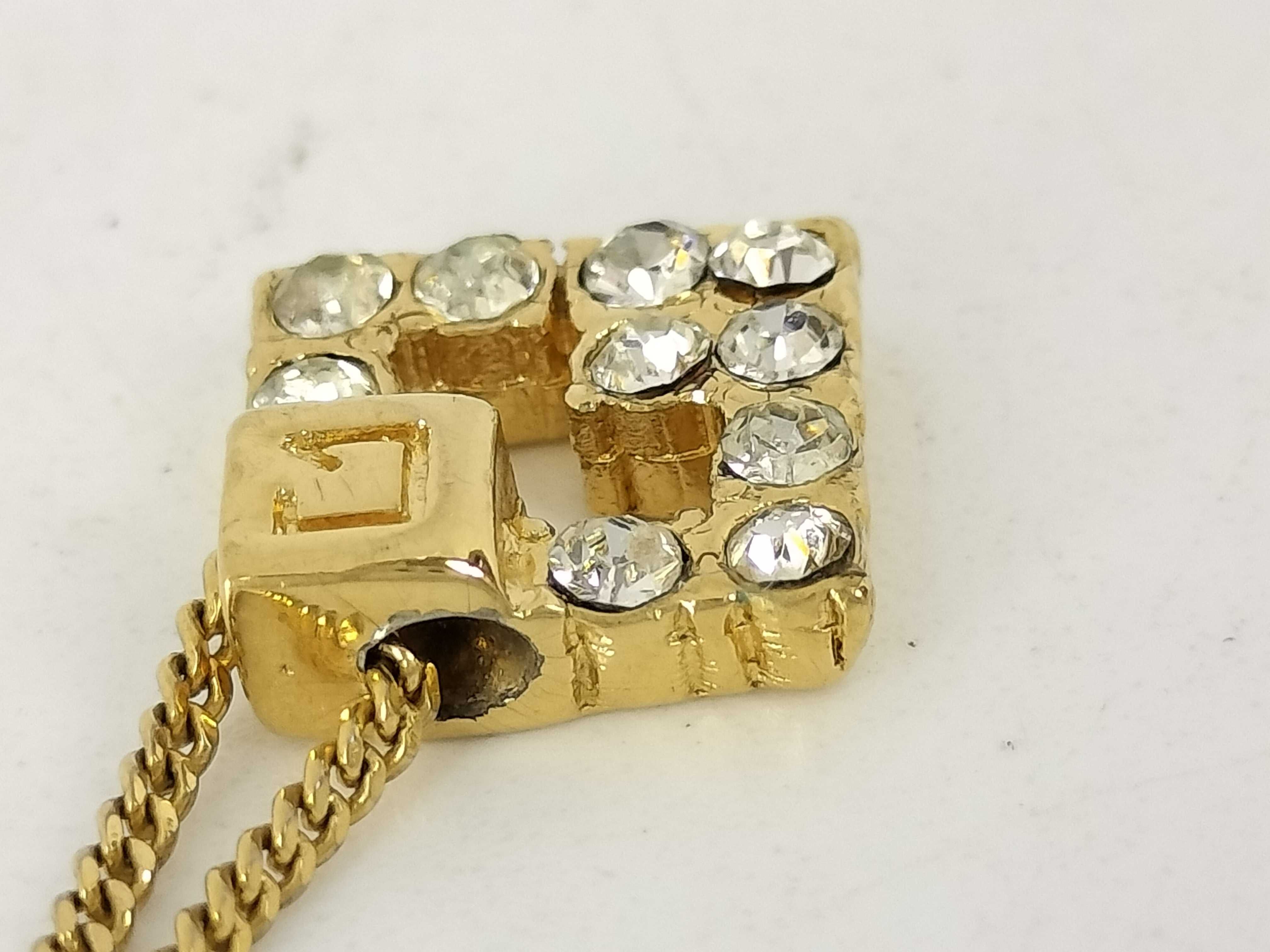Necklace, Gold Line Necklace — view 9