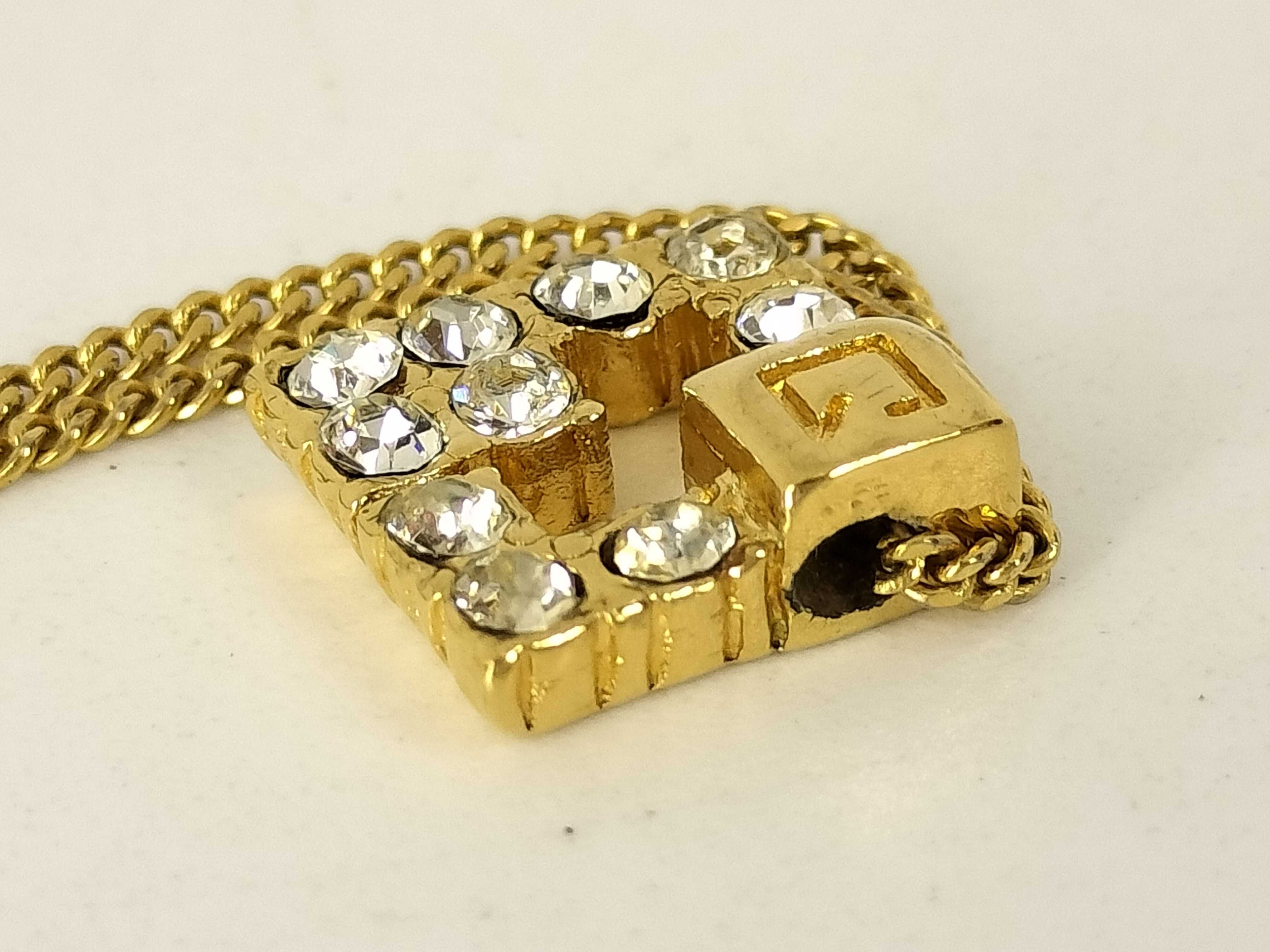 Necklace, Gold Line Necklace — view 10