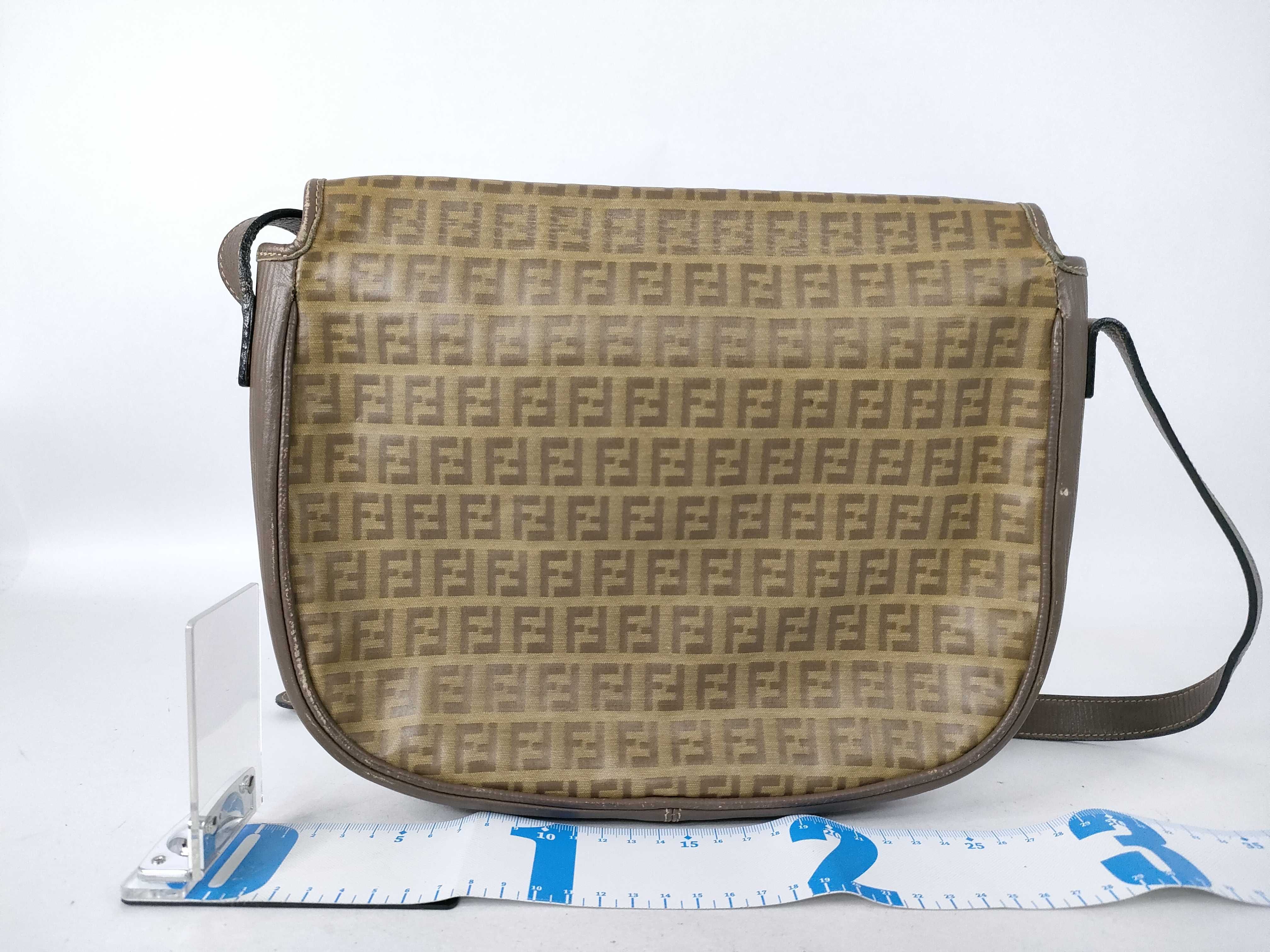 Zucca pattern Fendi Zucchino shoulder bag — view 2