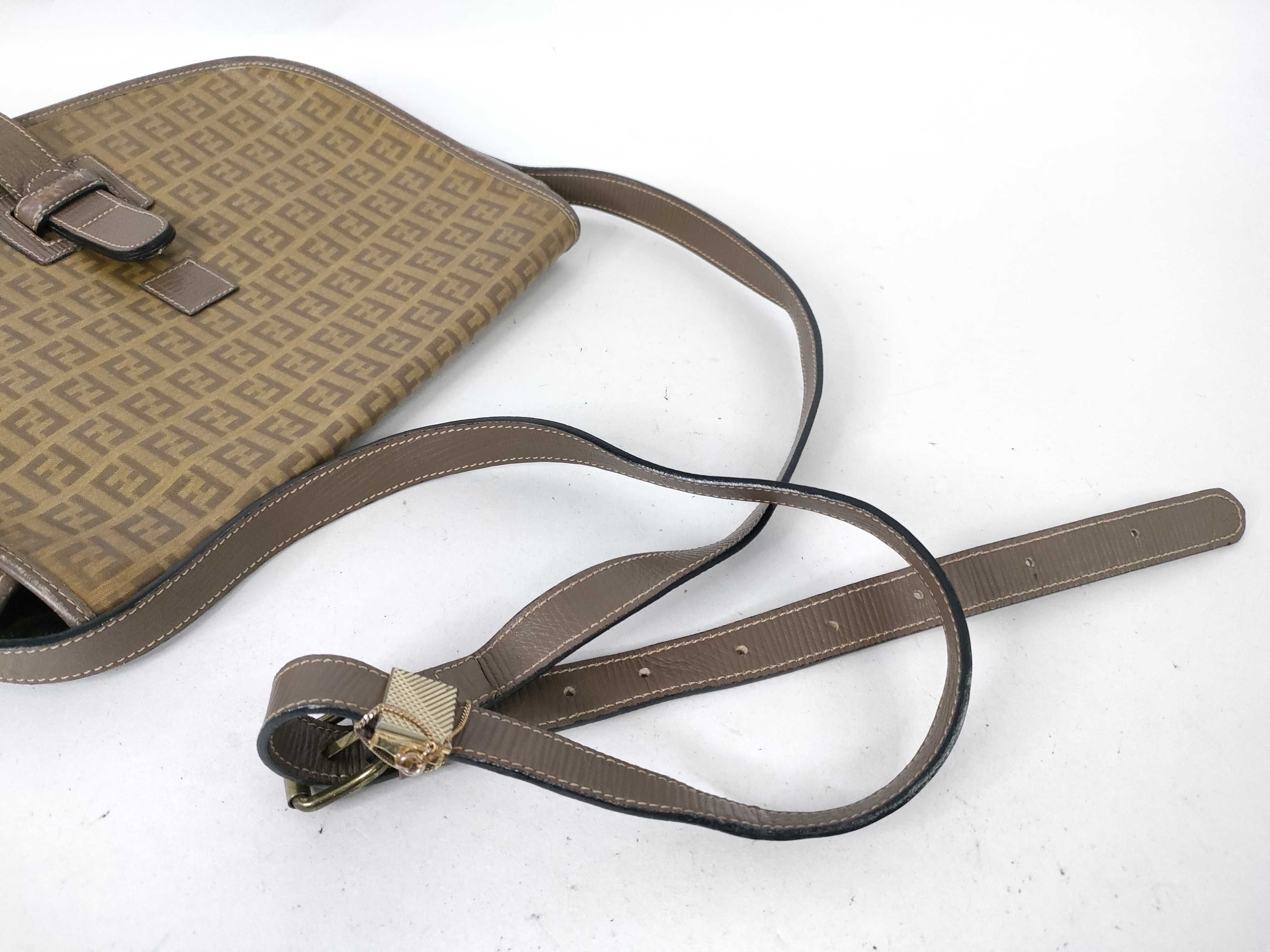 Zucca pattern Fendi Zucchino shoulder bag — view 3