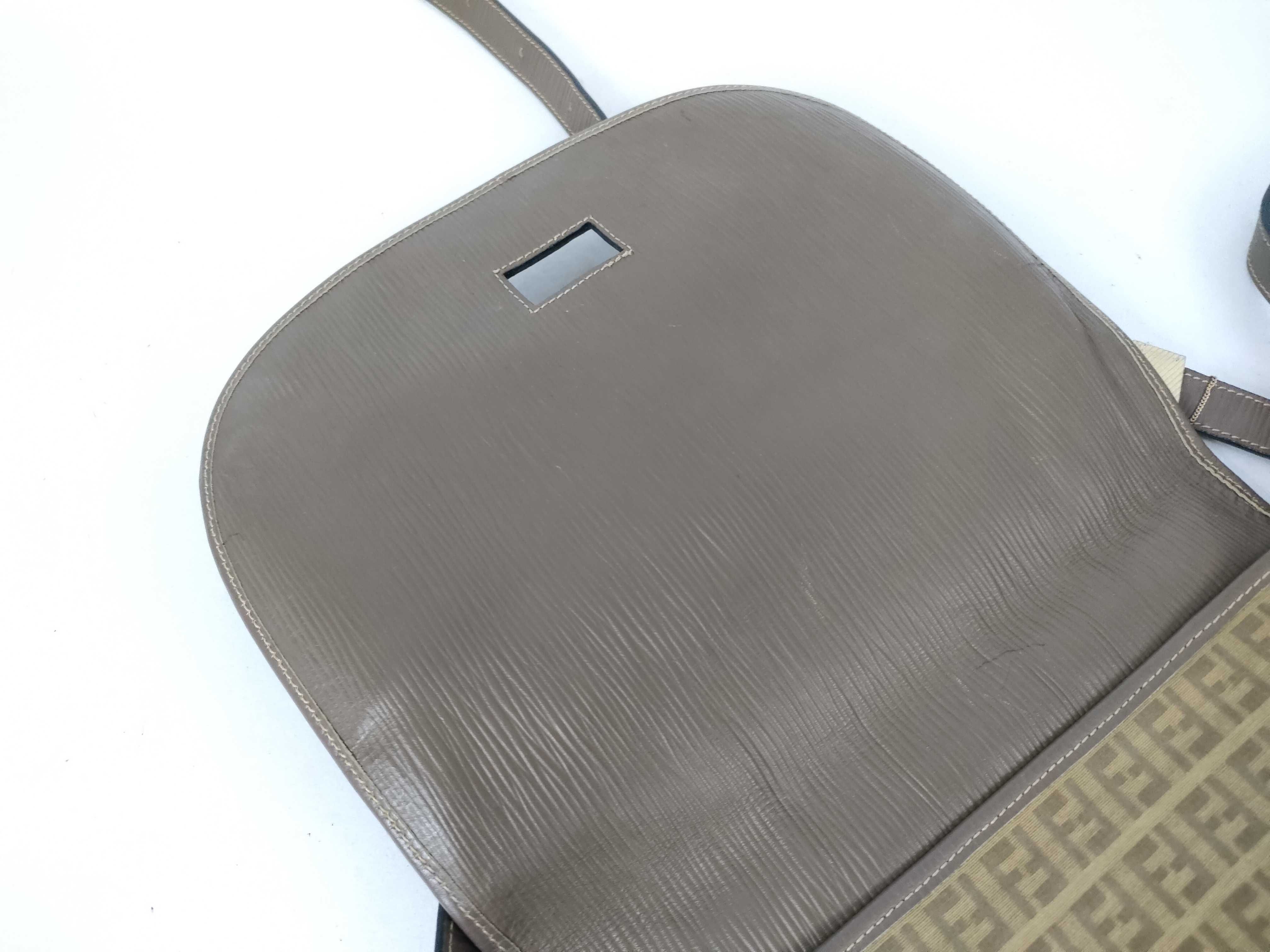 Zucca pattern Fendi Zucchino shoulder bag — view 8