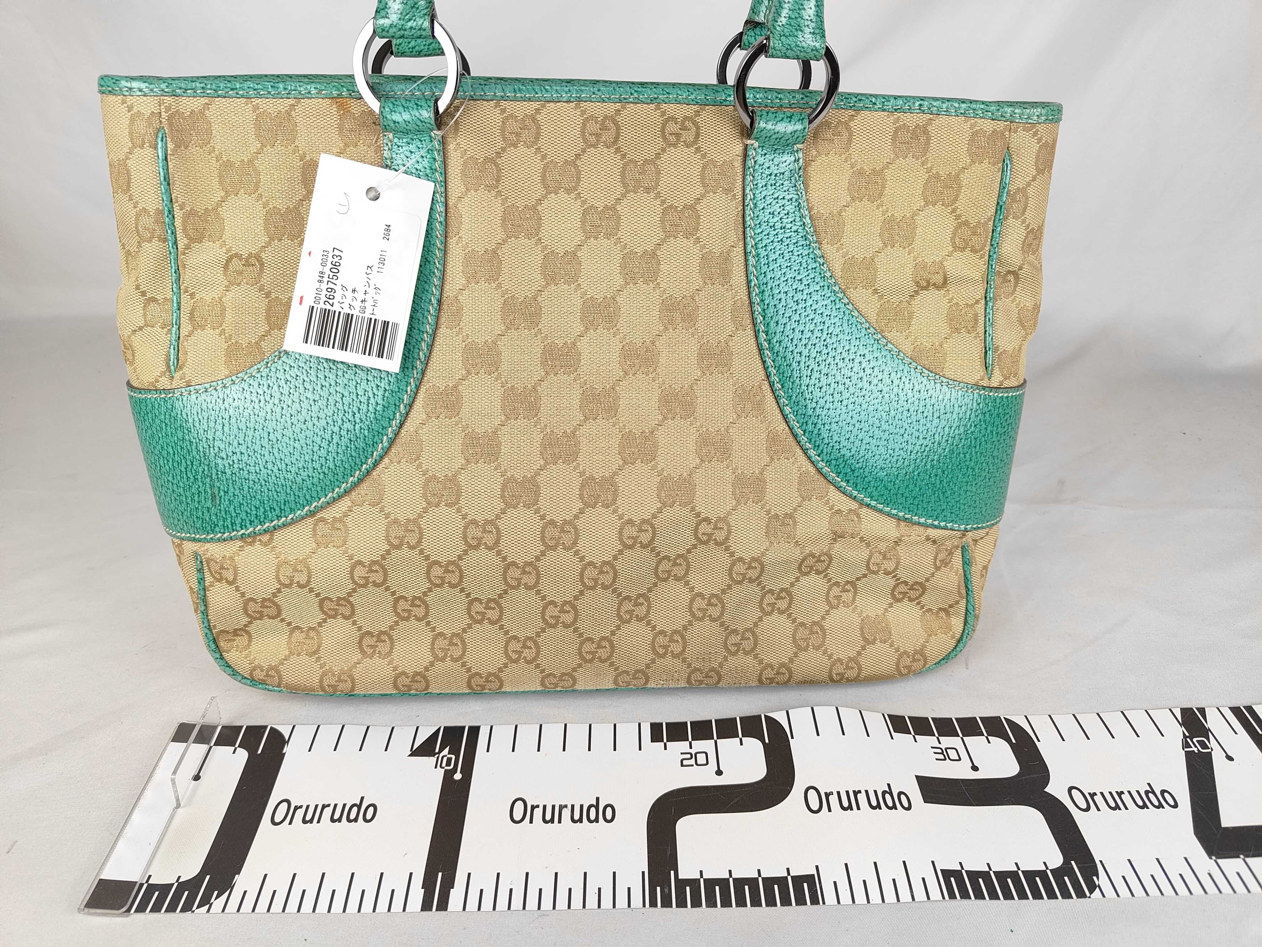 GG Canvas Tote Bag 113011 2684 Tote Bag — view 2