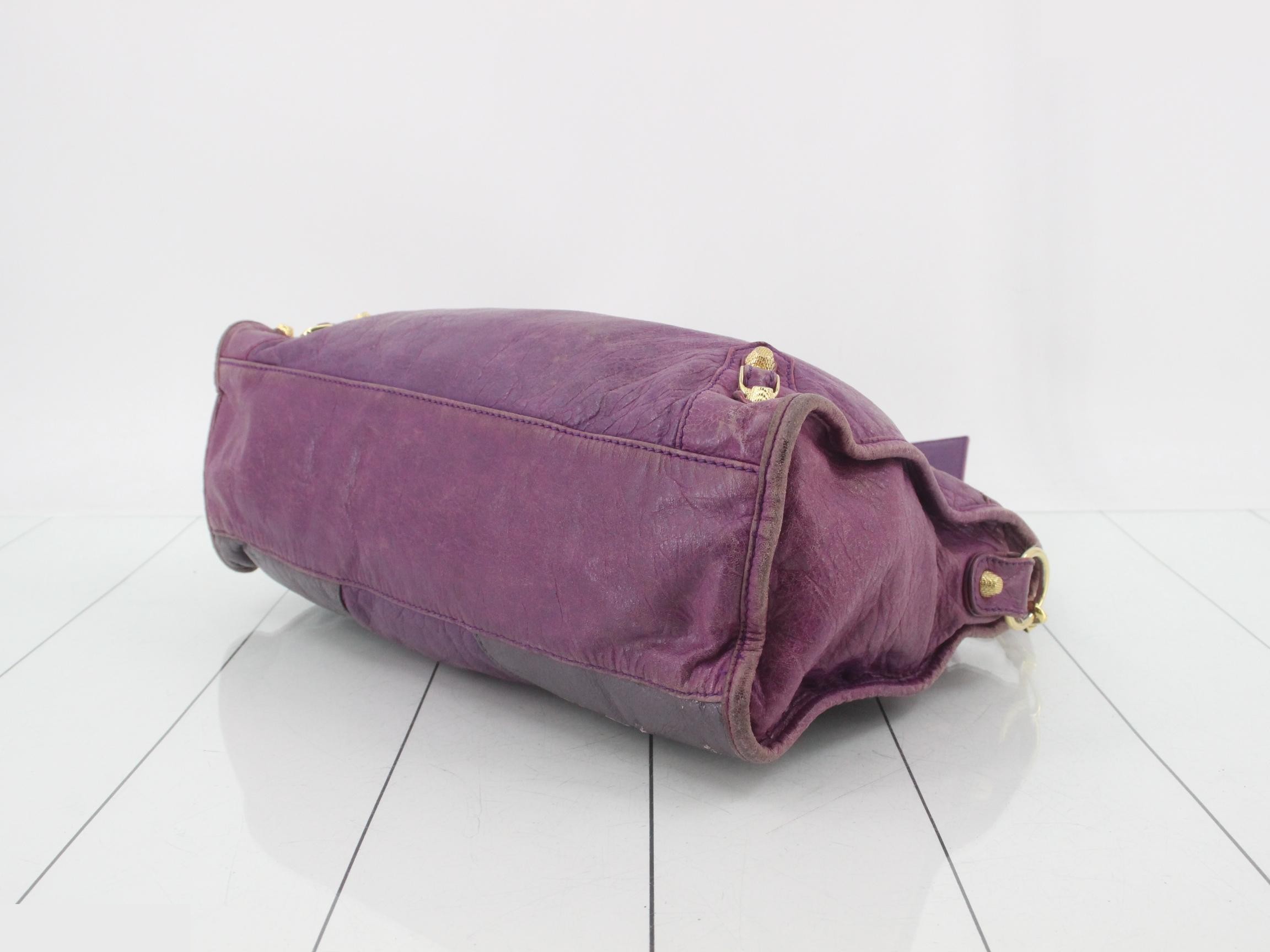 Giant City 2-Way Bag with Long Strap, Purple — view 6