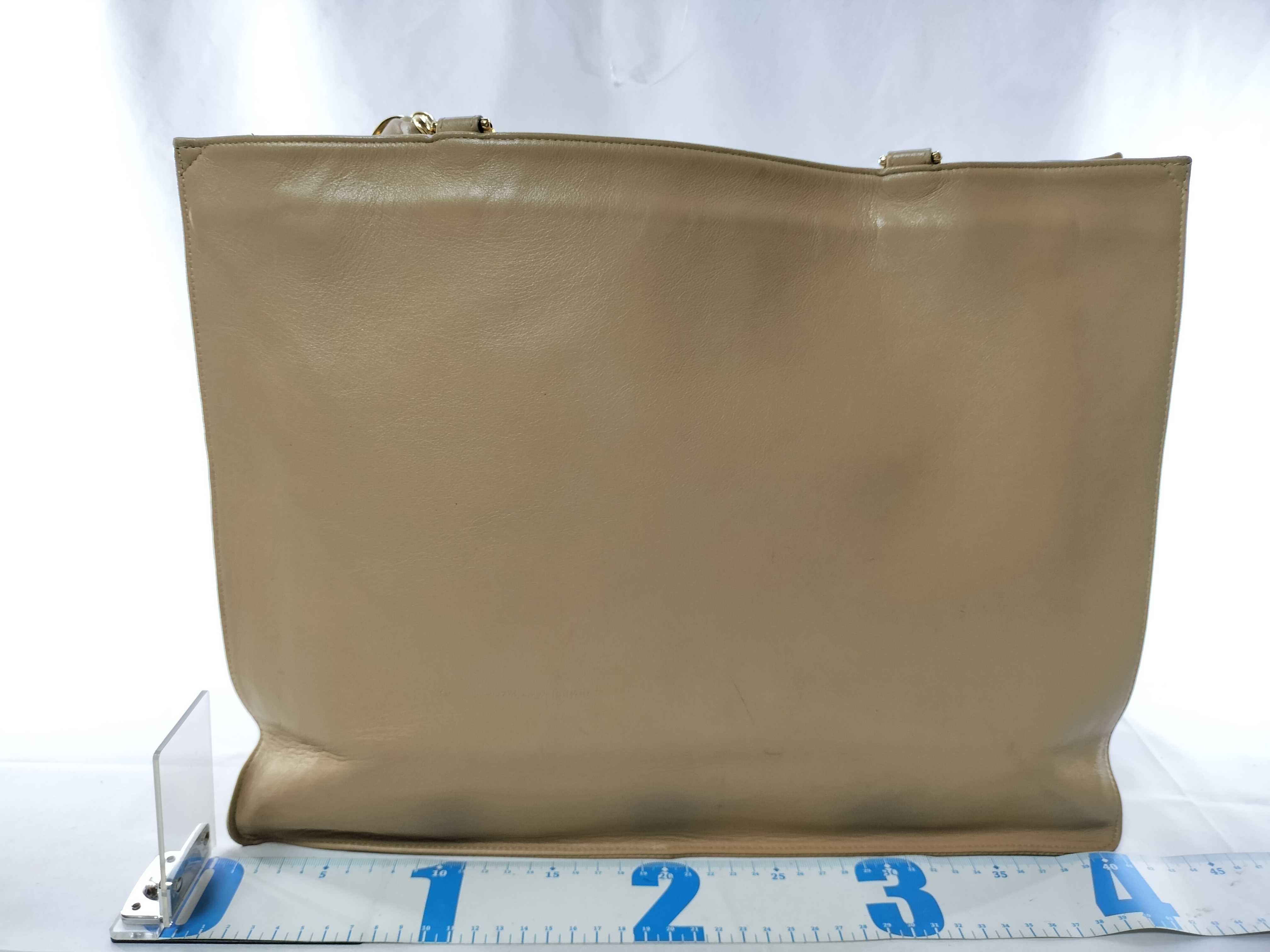 Calfskin Coco Mark Coco Chain Tote Bag — view 2