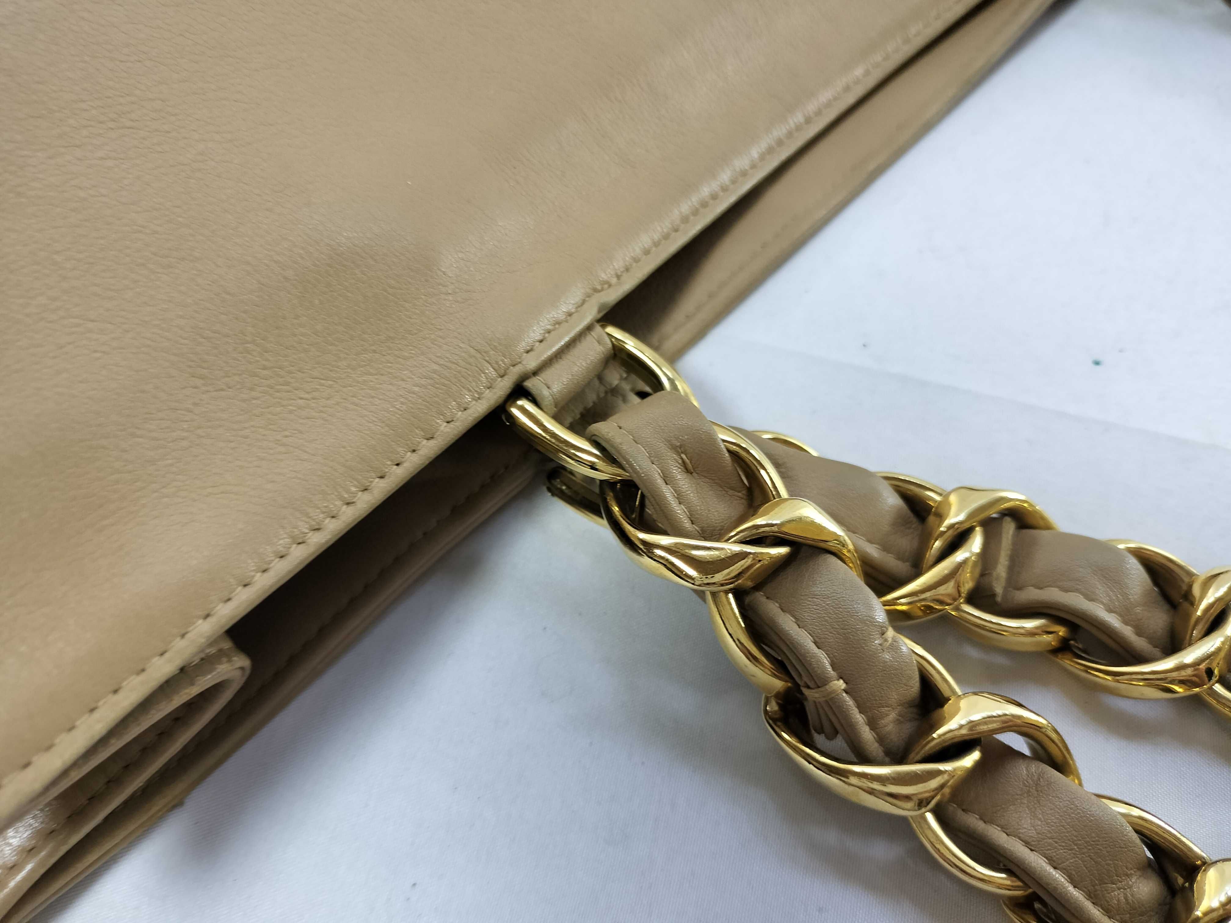 Calfskin Coco Mark Coco Chain Tote Bag — view 5
