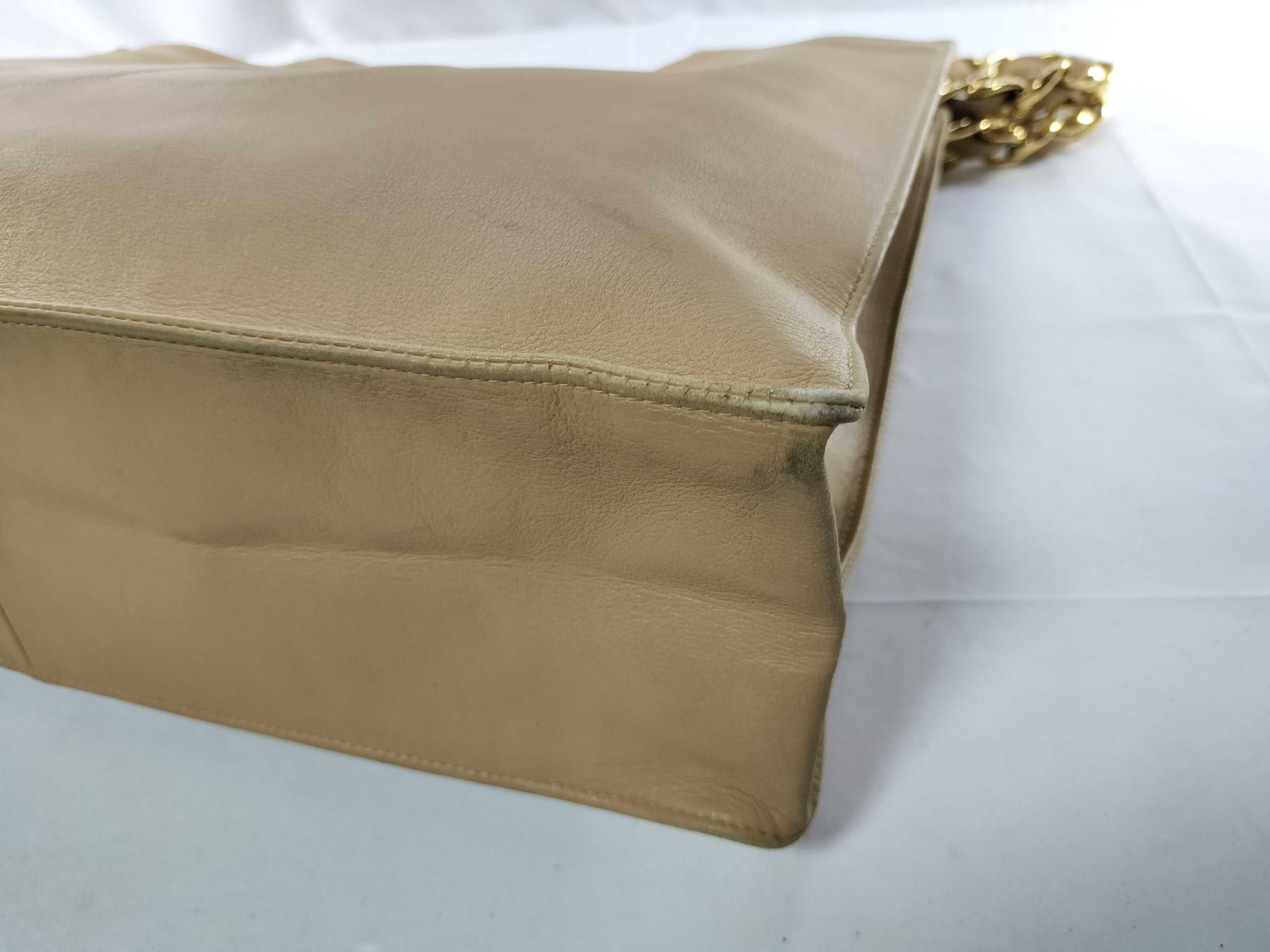 Calfskin Coco Mark Coco Chain Tote Bag — view 6
