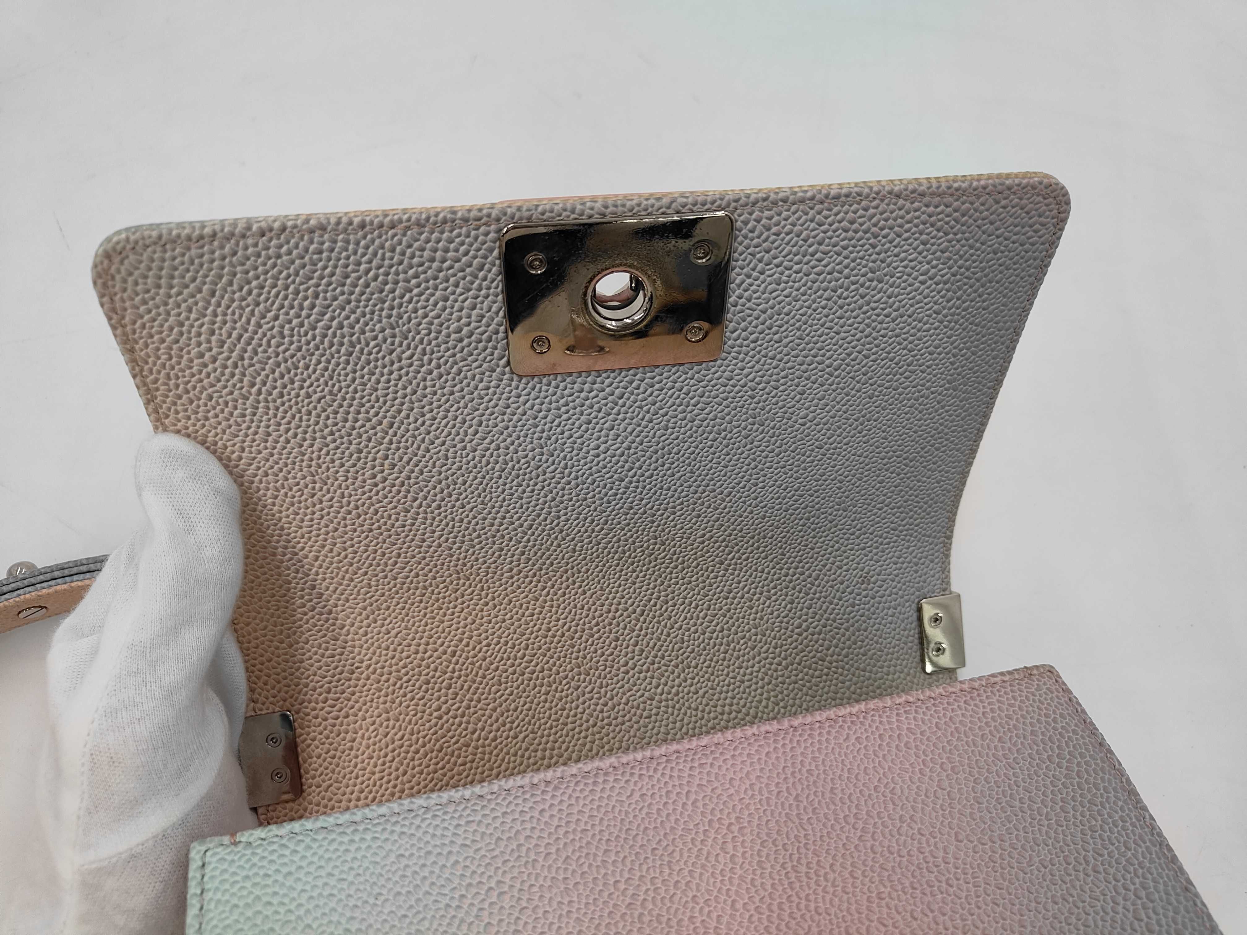 Boy Chanel 20 Caviar Multicolor Matelassé Bag — view 9