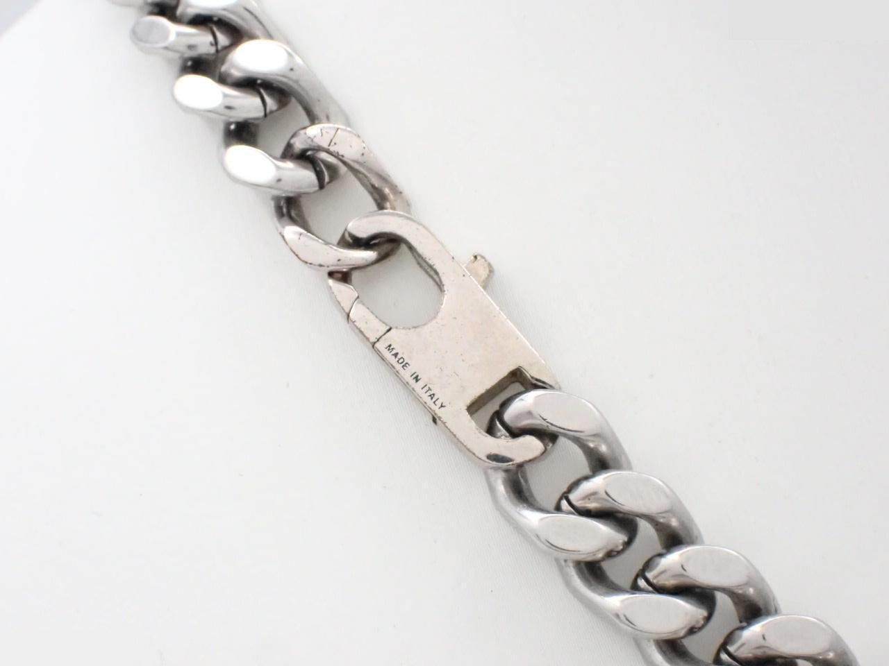 Other lines: Precious metals, necklaces, pendants, curb chain, total length approximately 44 cm. — view 2