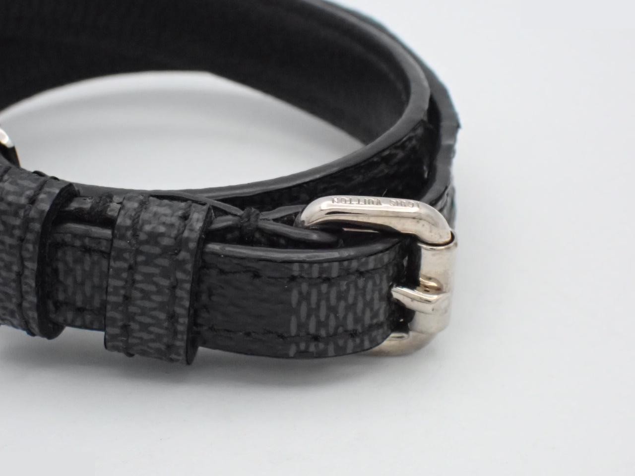 Damier Graphite Bracelet Sign It, wrist circumference approximately 17cm — view 3