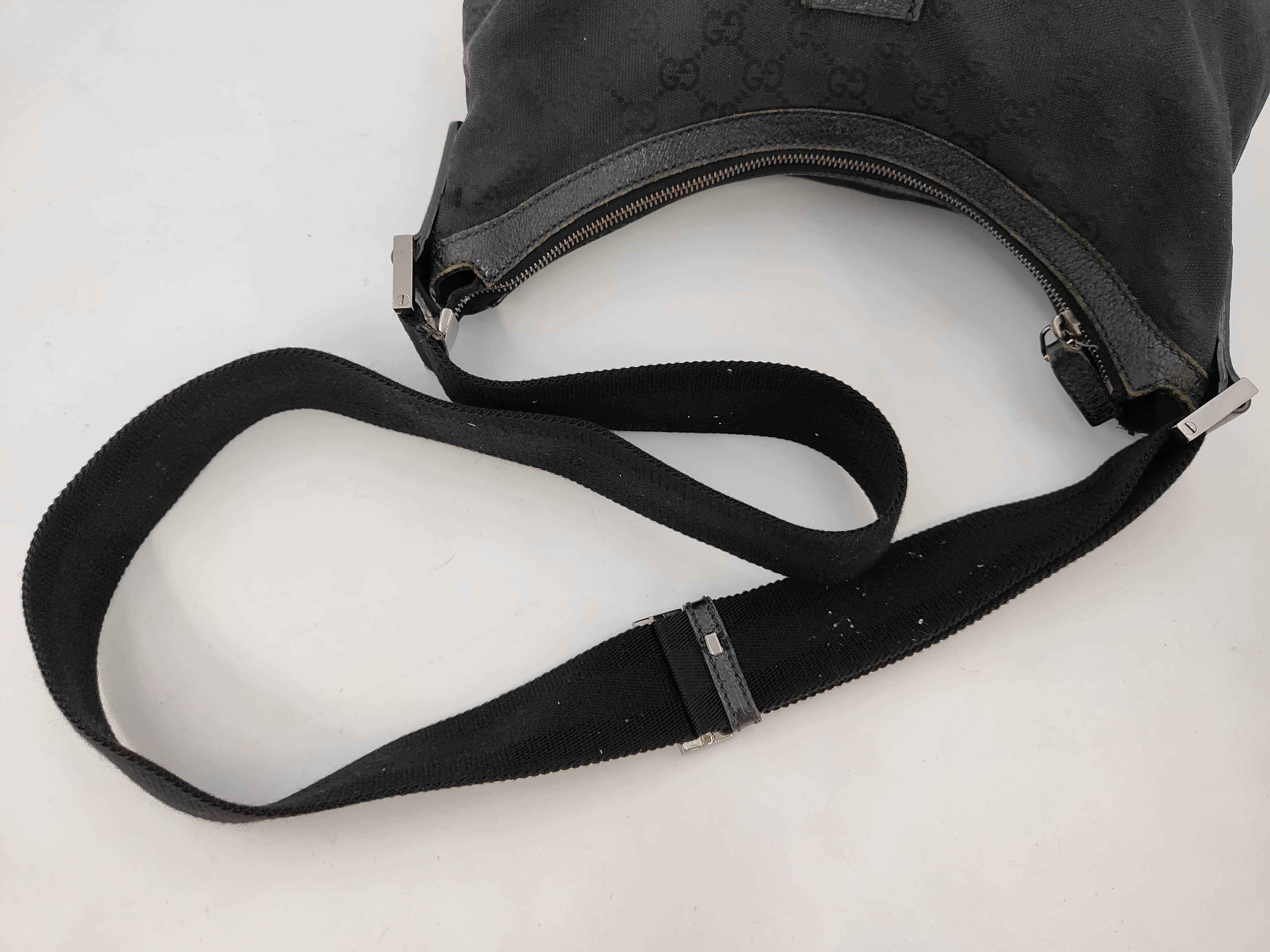 GG Canvas Shoulder Bag, Black, 1810921 (Shoulder Bag) — view 5