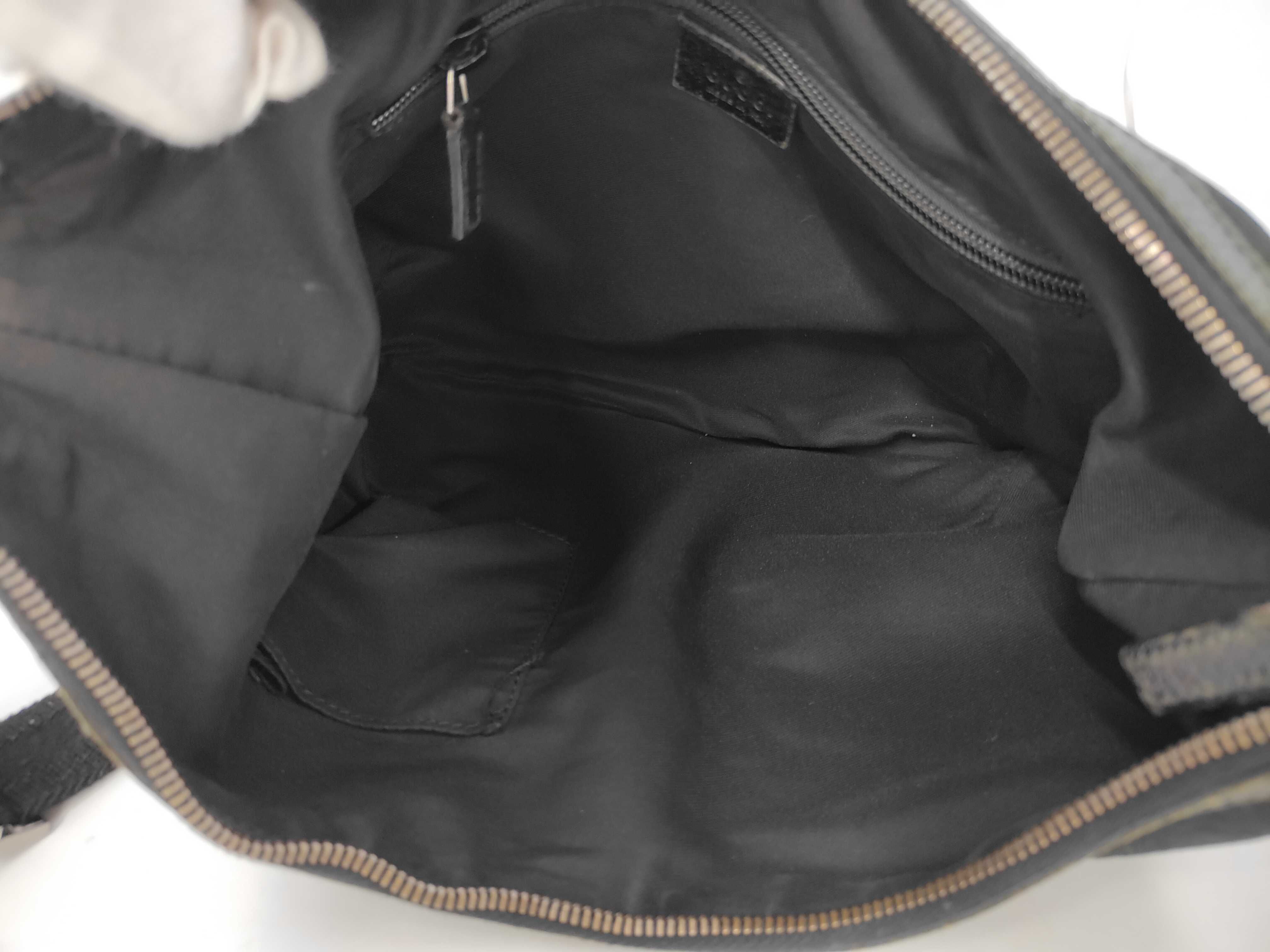 GG Canvas Shoulder Bag, Black, 1810921 (Shoulder Bag) — view 9