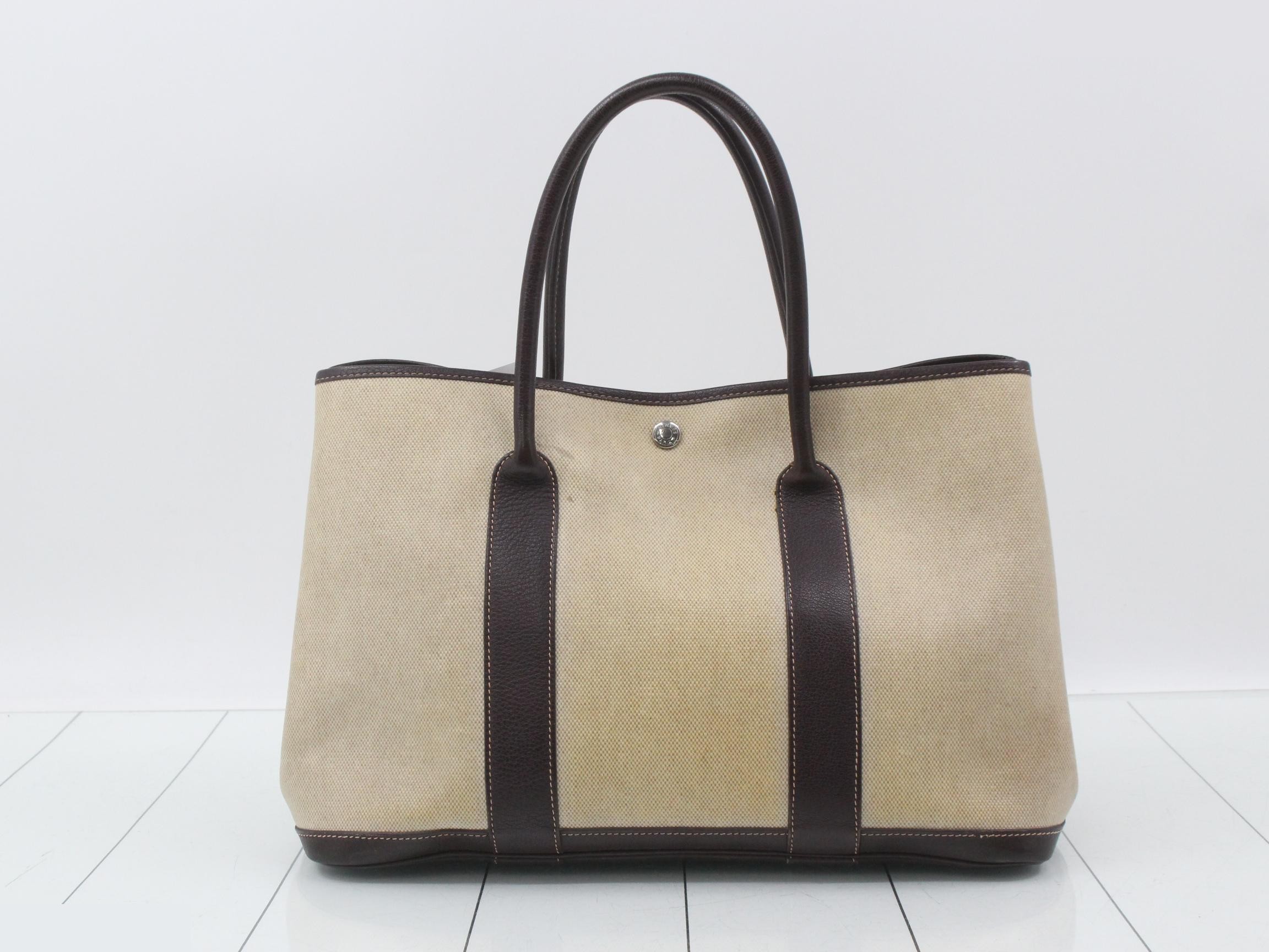 Garden Party Toile H Tote Bag — view 2