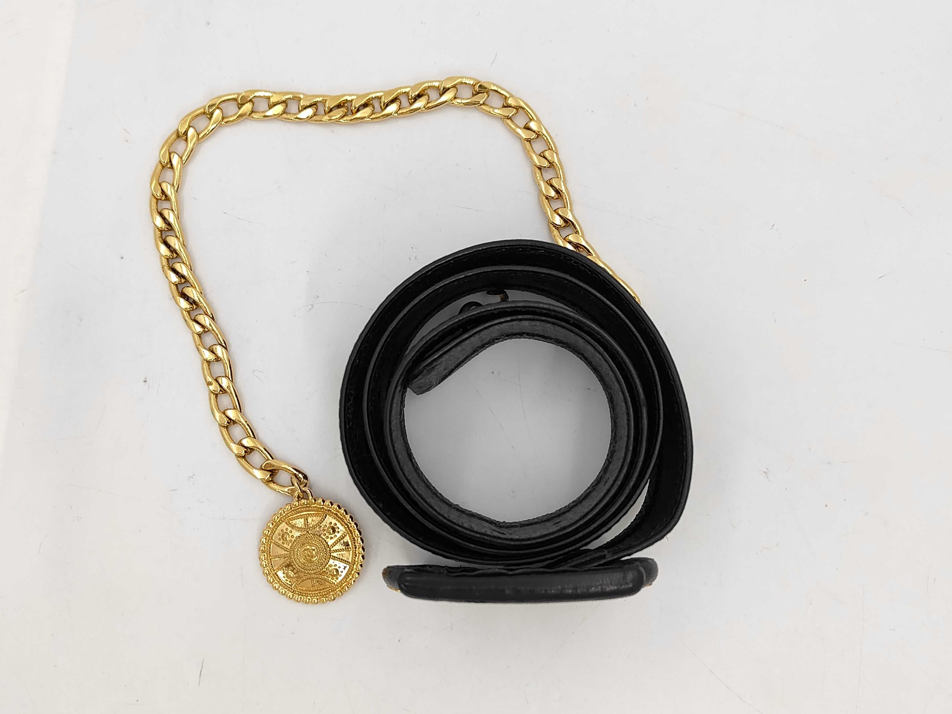 CC Vintage Medallion Chain Belt — view 2