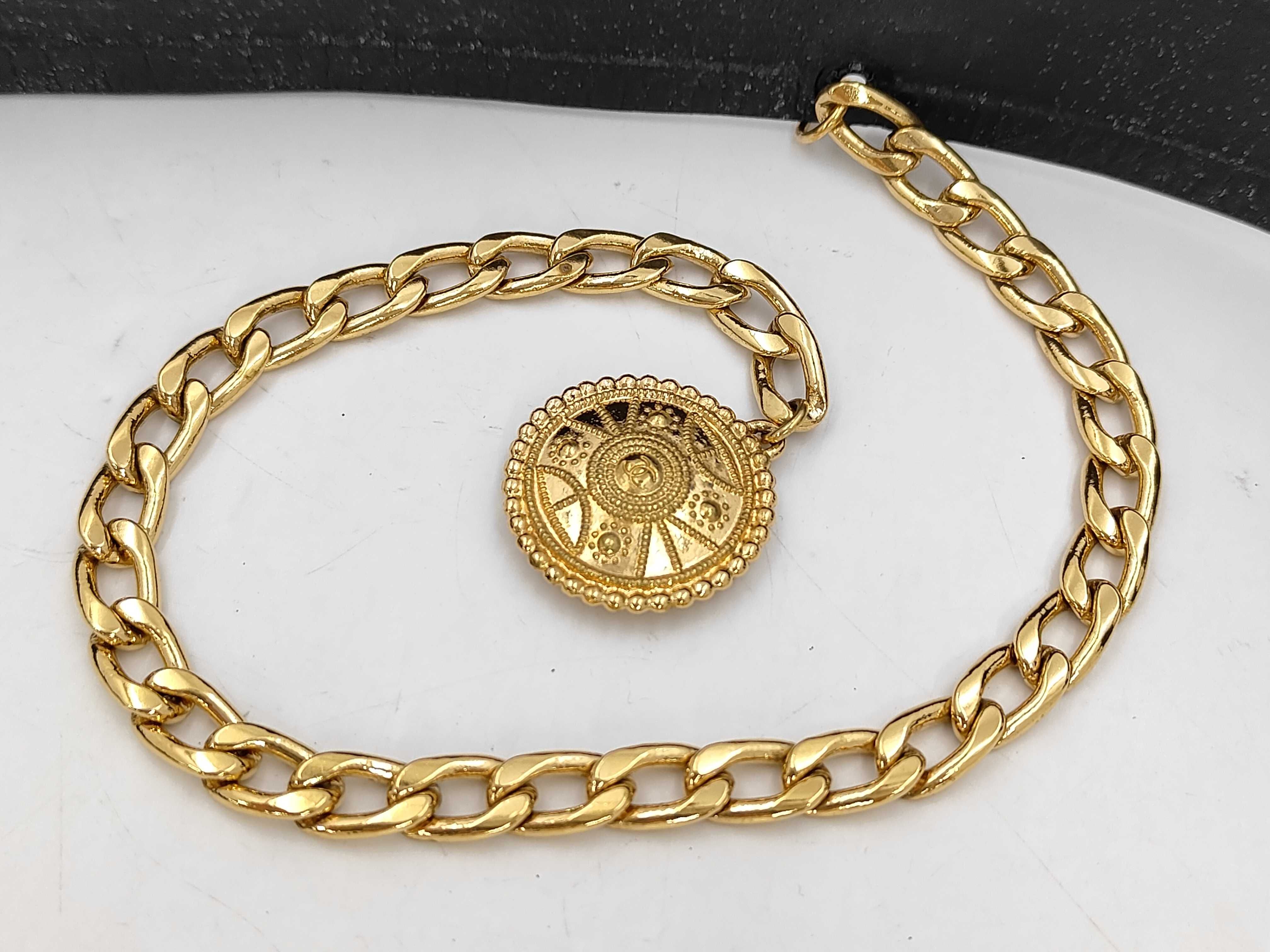 CC Vintage Medallion Chain Belt — view 9