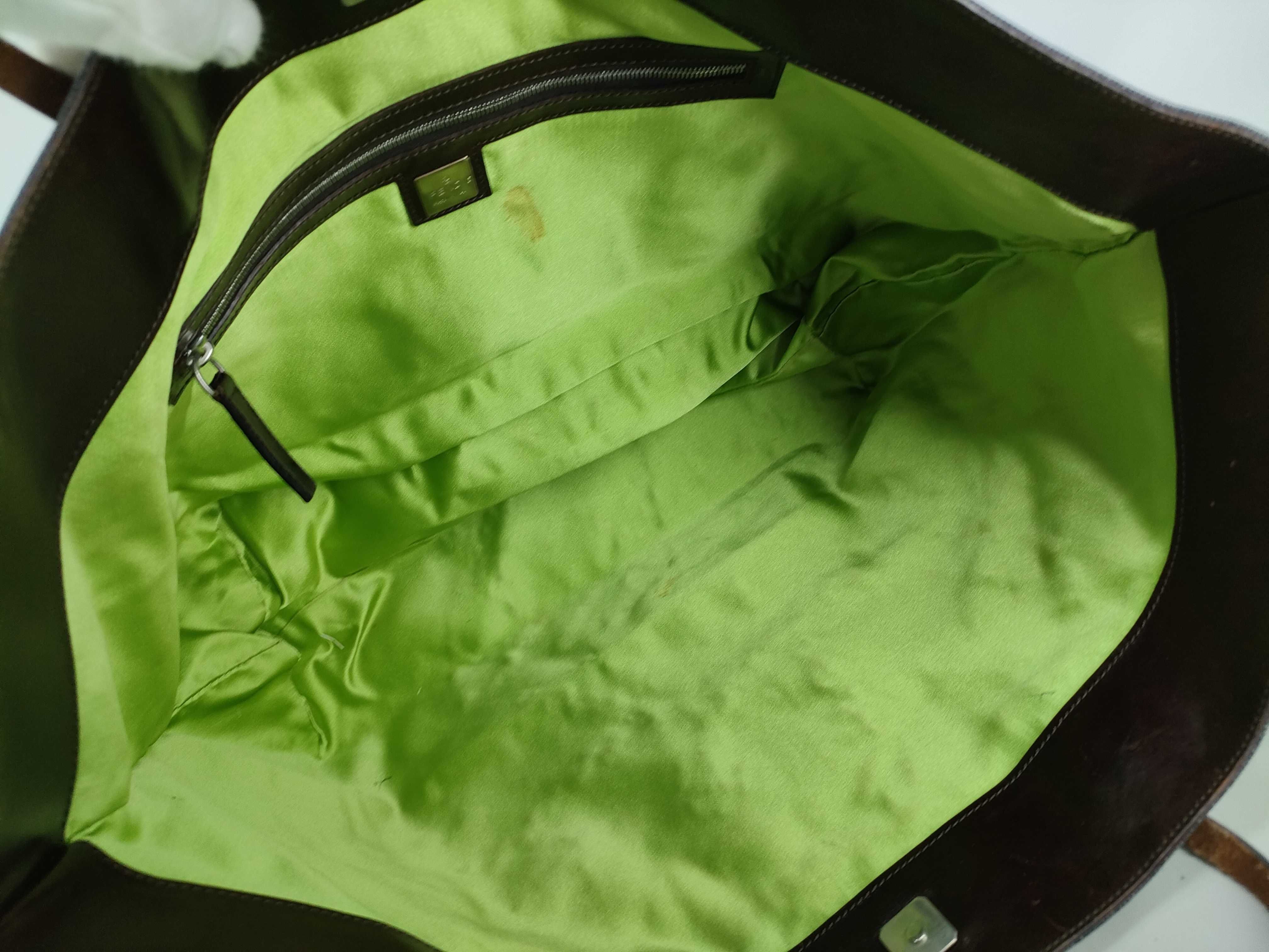 Denim Floral Embroidered Tote Bag — view 8