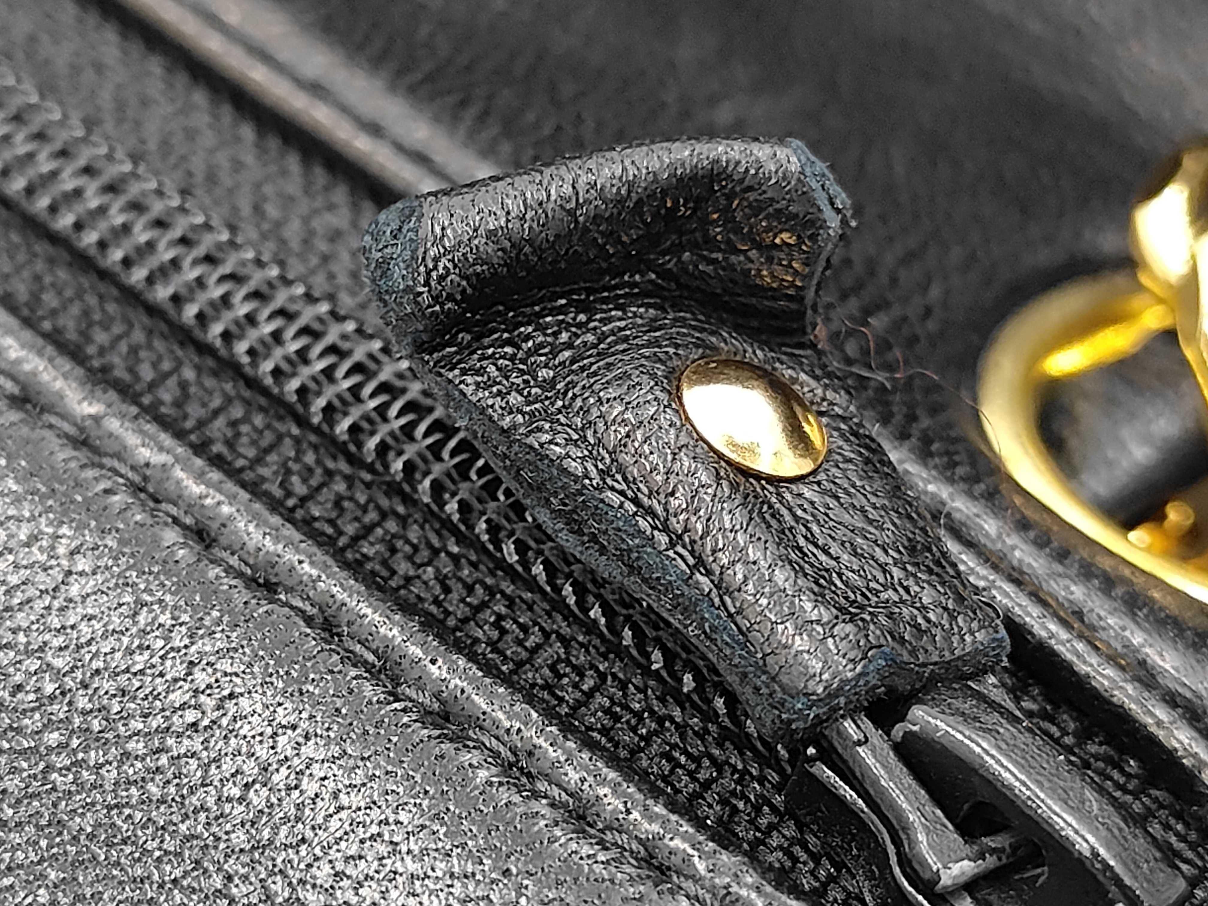 Lambskin Double Flap Chain Shoulder Bag — view 10