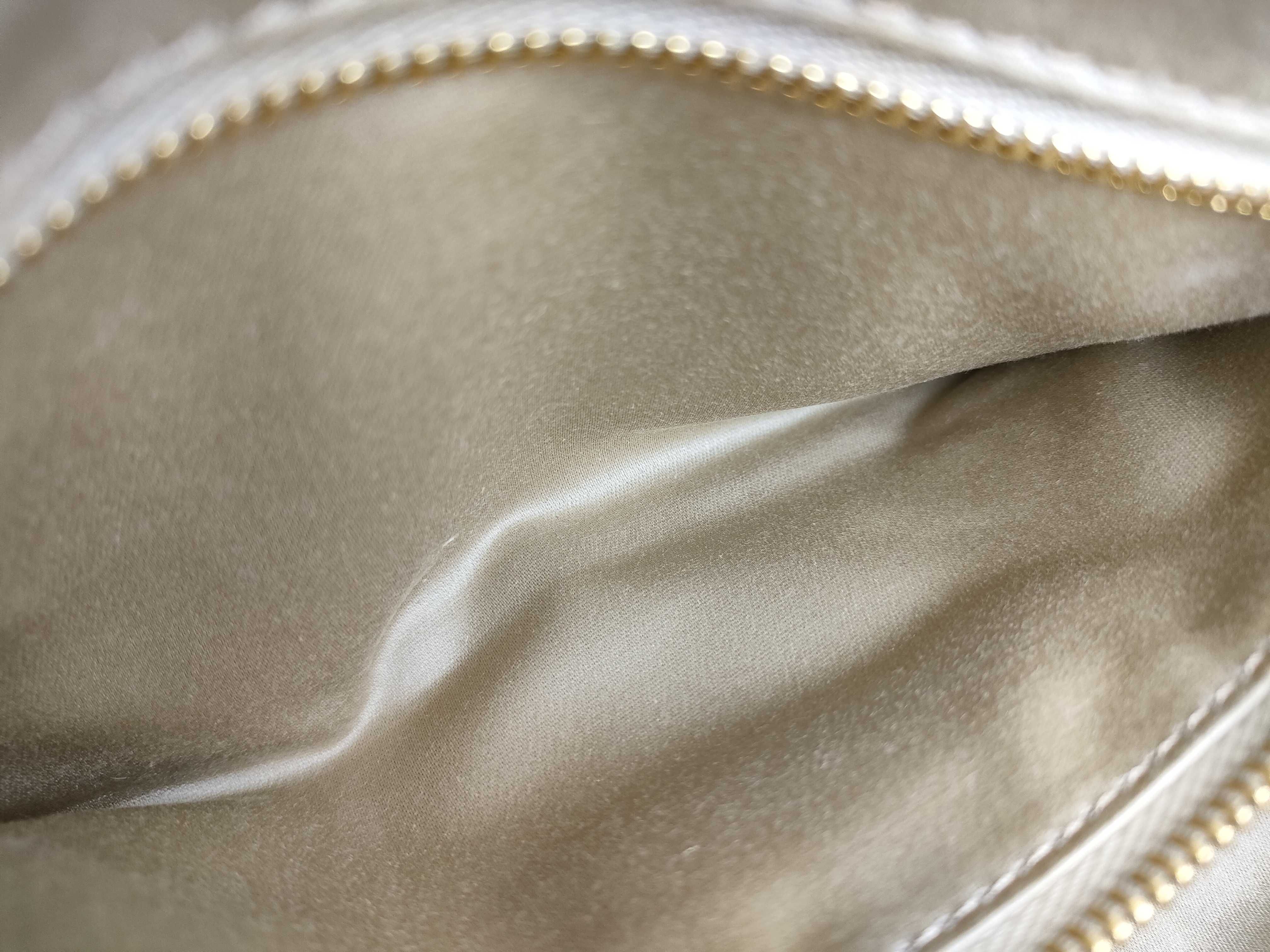 Matelassé Arcadi Leather 2-Way Handbag, Beige 5BB142 (Handbag) — view 12
