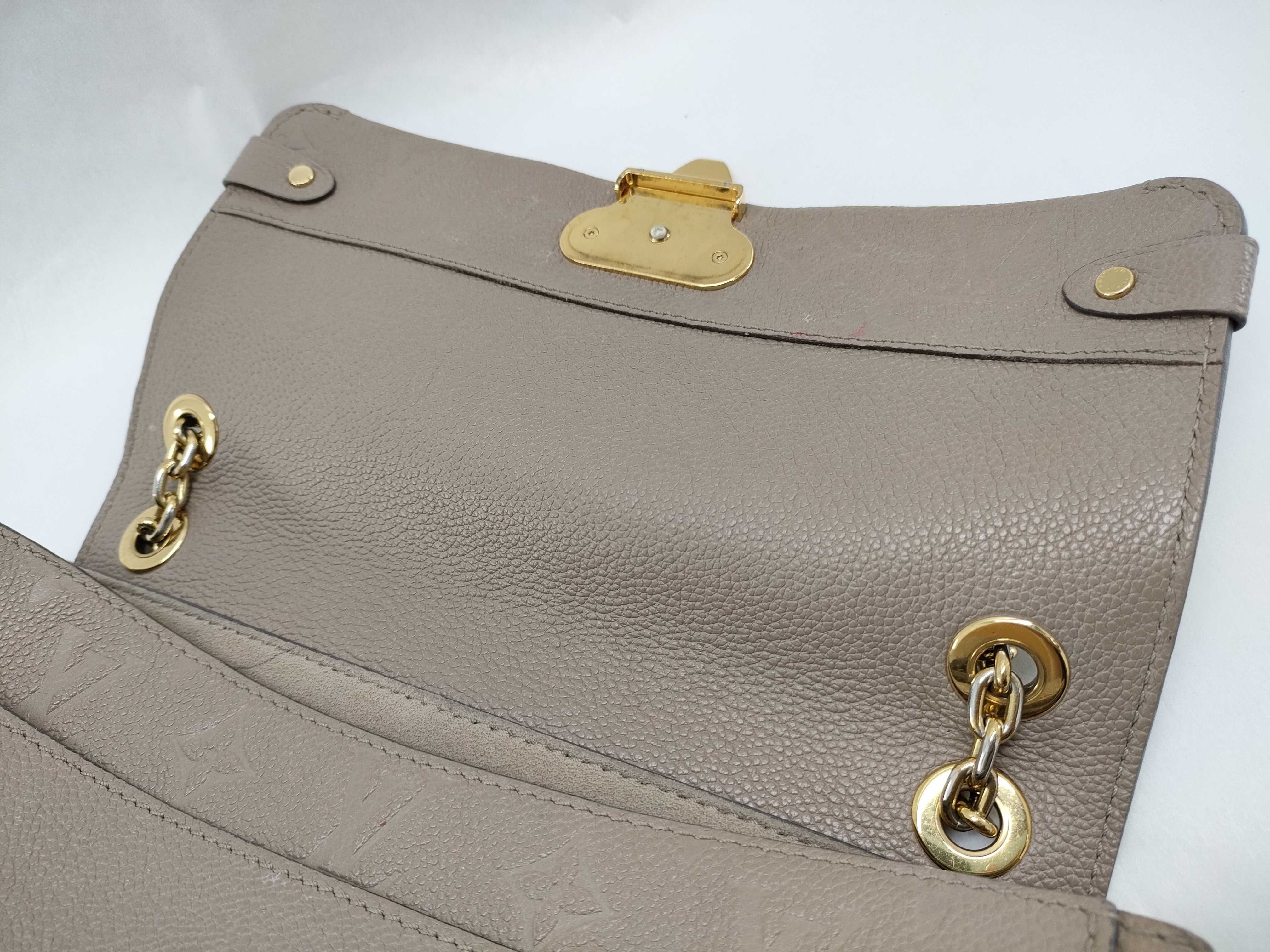 Monogram Empreinte Vavin PM M44929 IC TR2260 Beige Shoulder Bag — view 8