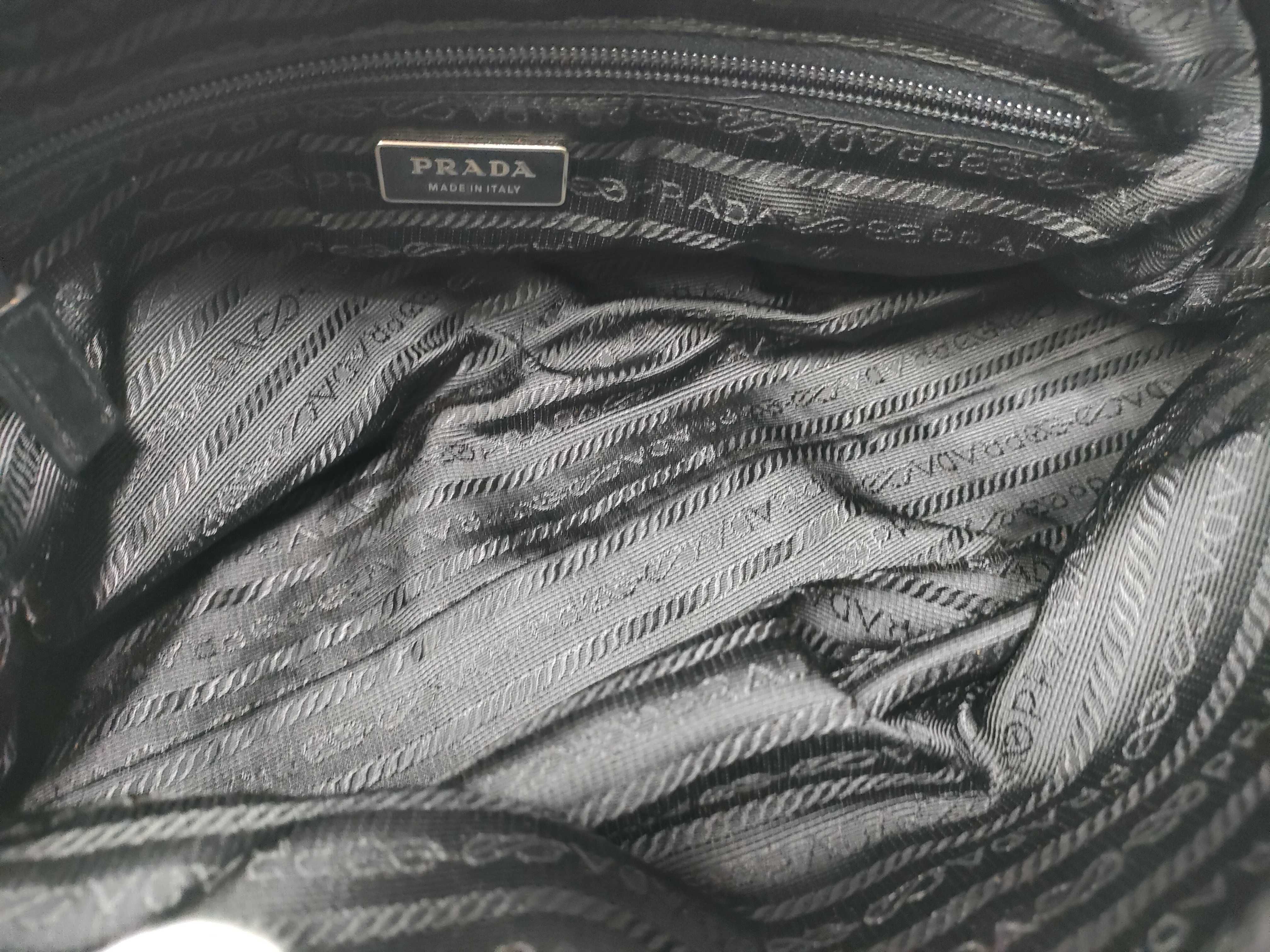 Nylon Leather Logo Embossed Quilting Bowling Bag Boston Bag — view 13