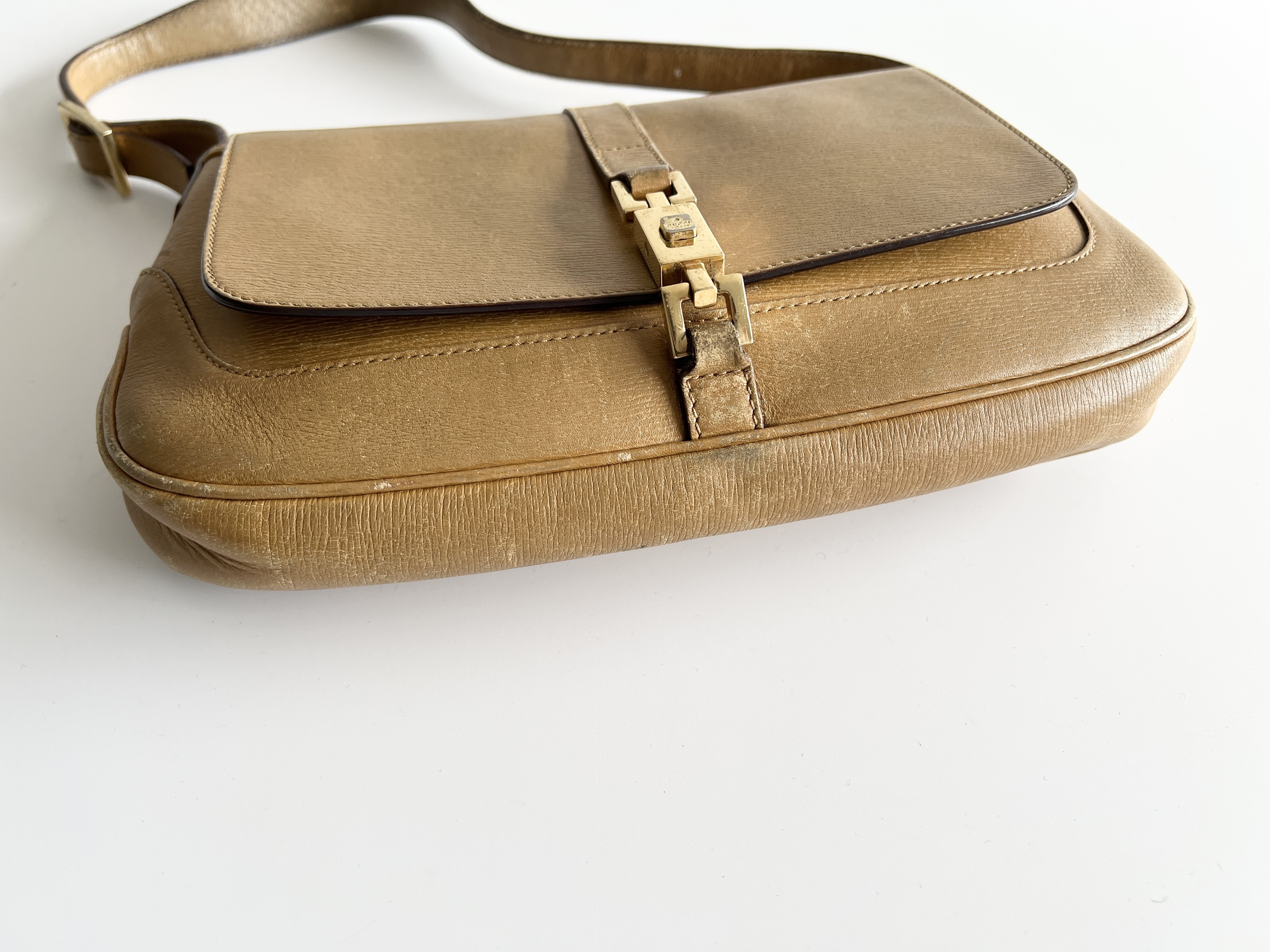 Jackie Leather GG Shoulder Bag (One Shoulder Bag) — view 13