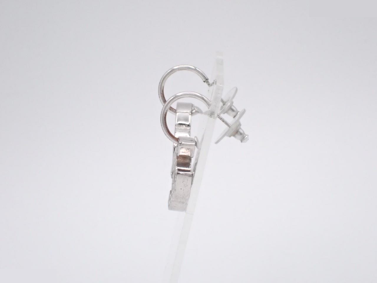 Punched Coco Mark Earrings — view 3