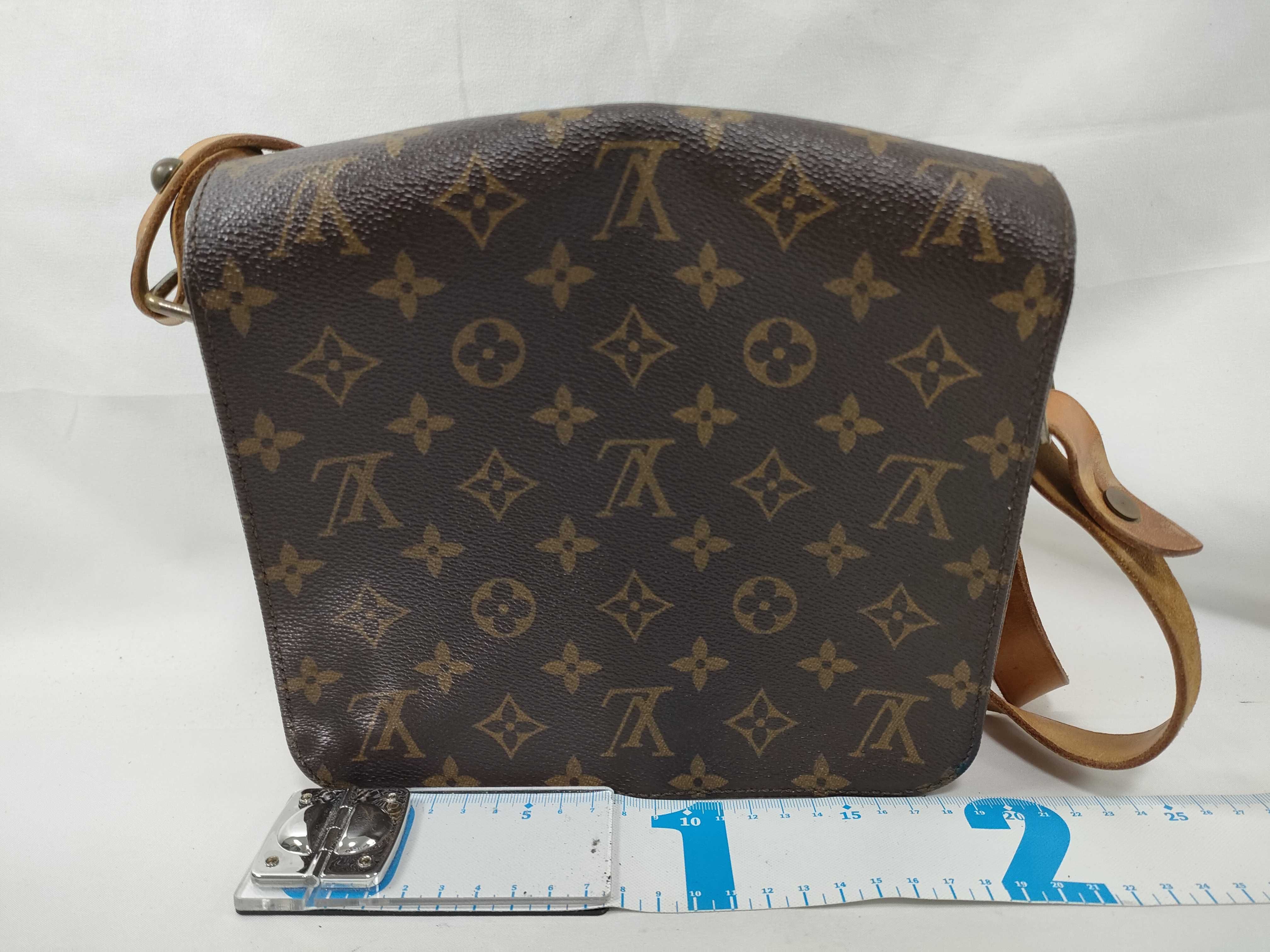 Monogram Vuitton Monogram Cartouchiere Shoulder Bag — view 2