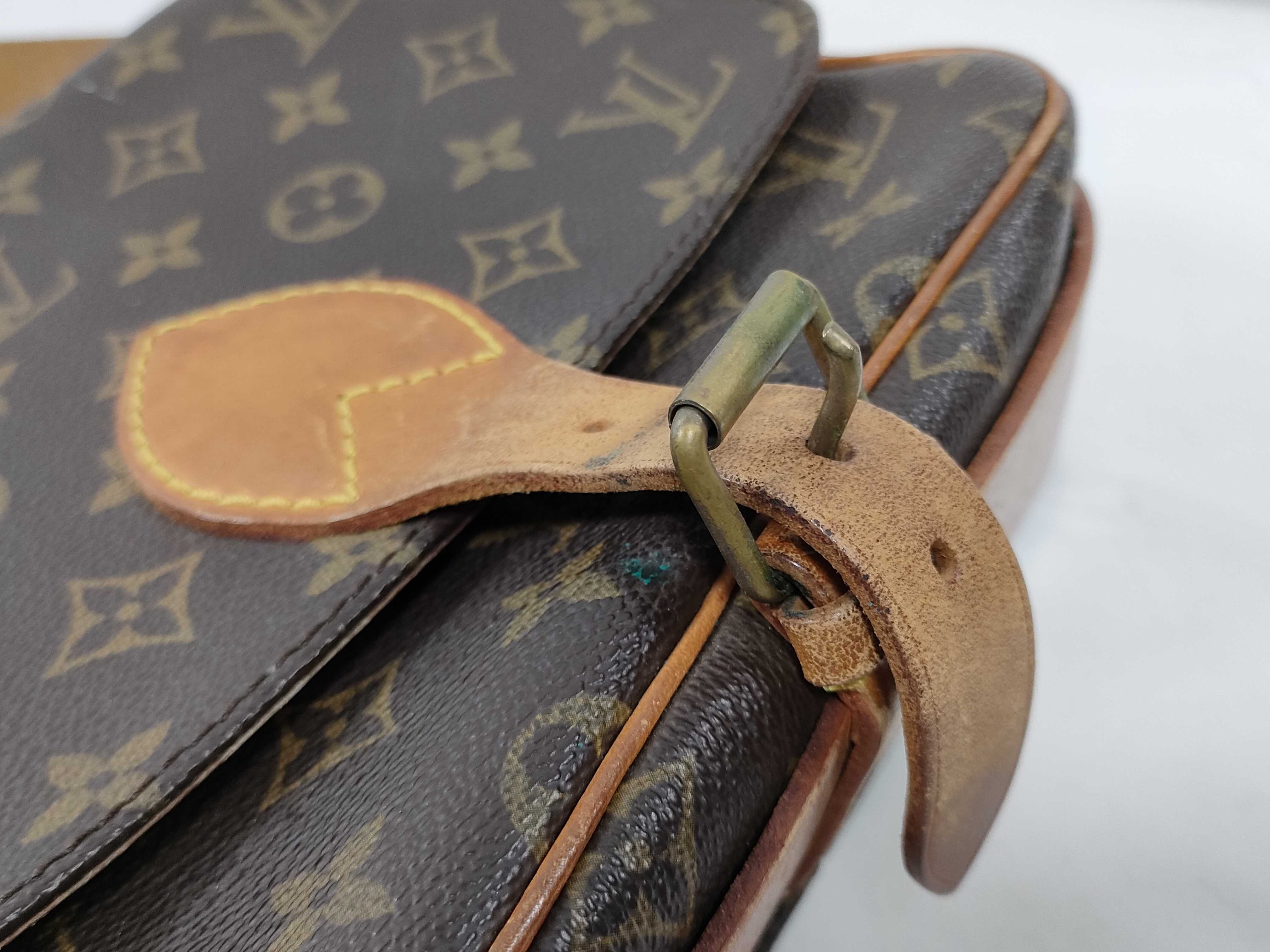 Monogram Vuitton Monogram Cartouchiere Shoulder Bag — view 6